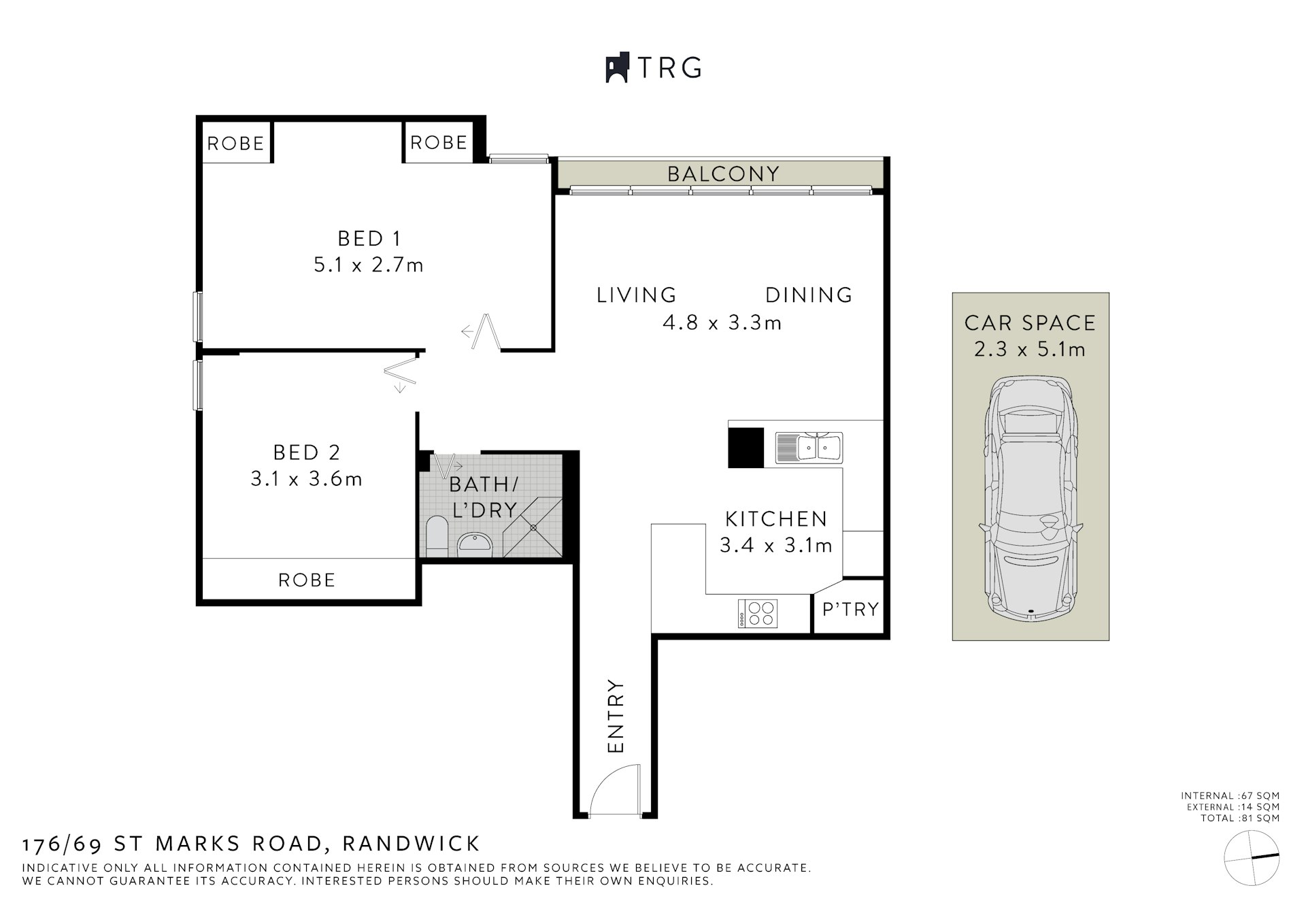 176/69 St Marks Road, Randwick NSW