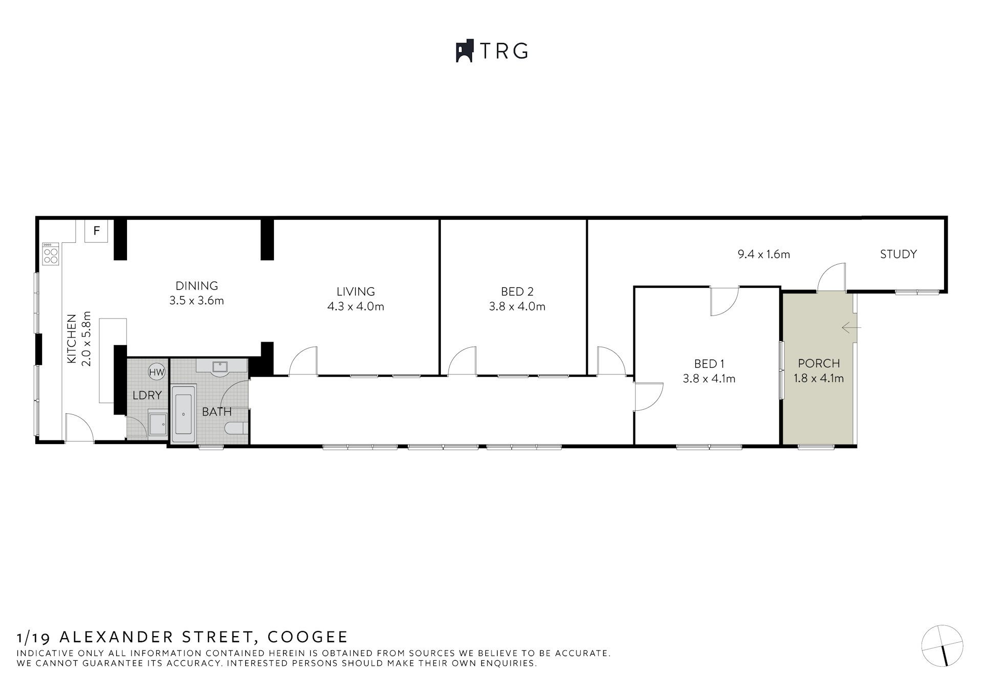 1/19-21 Alexander Street, Coogee NSW