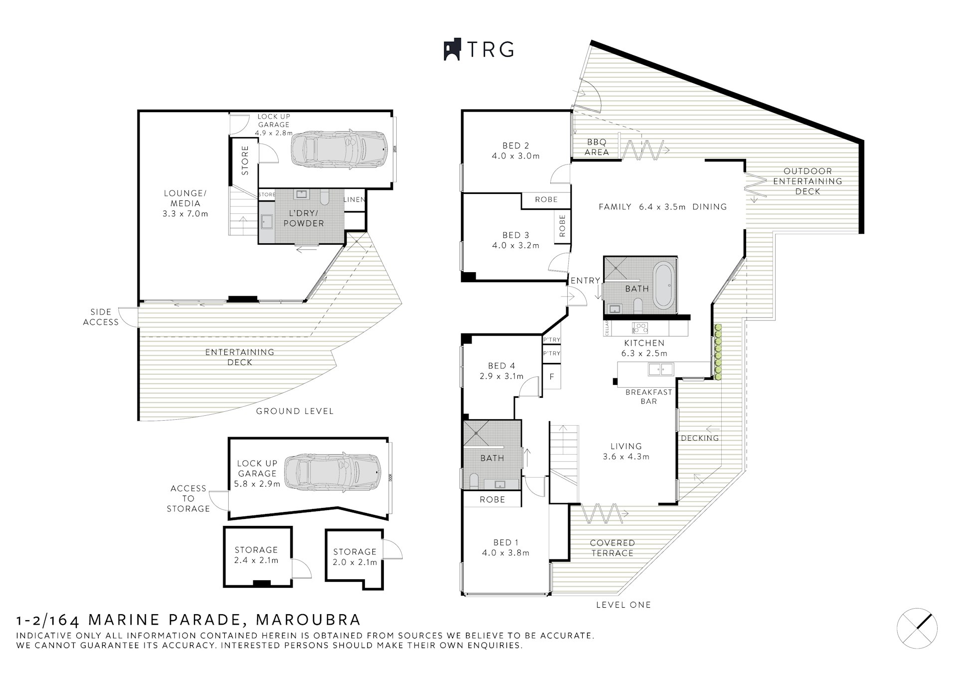 1-2/164 Marine Parade, Maroubra NSW