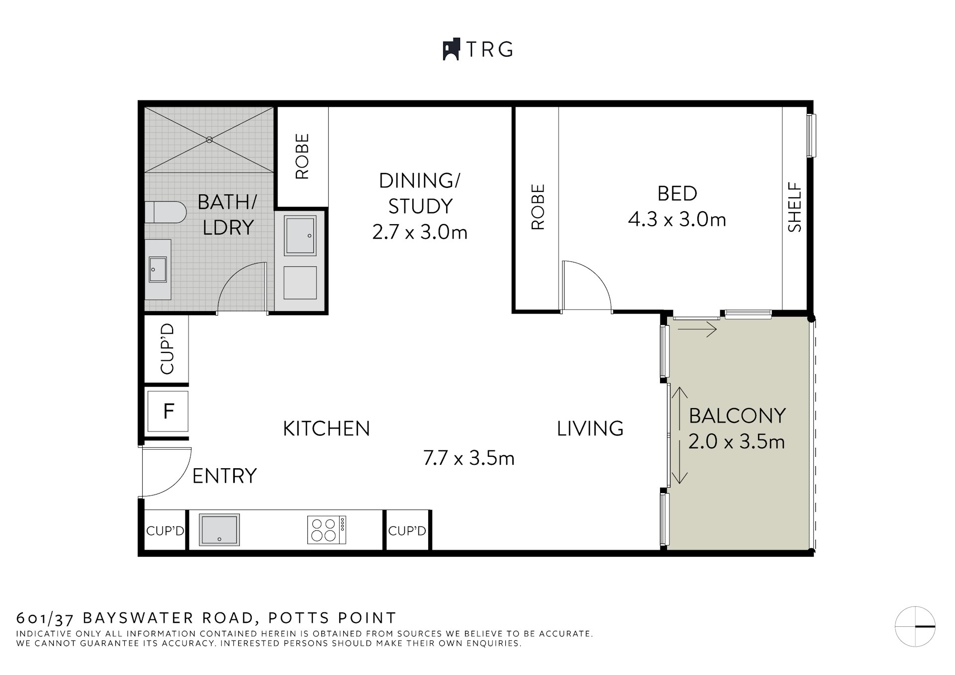 601/37 Bayswater Road, Potts Point NSW