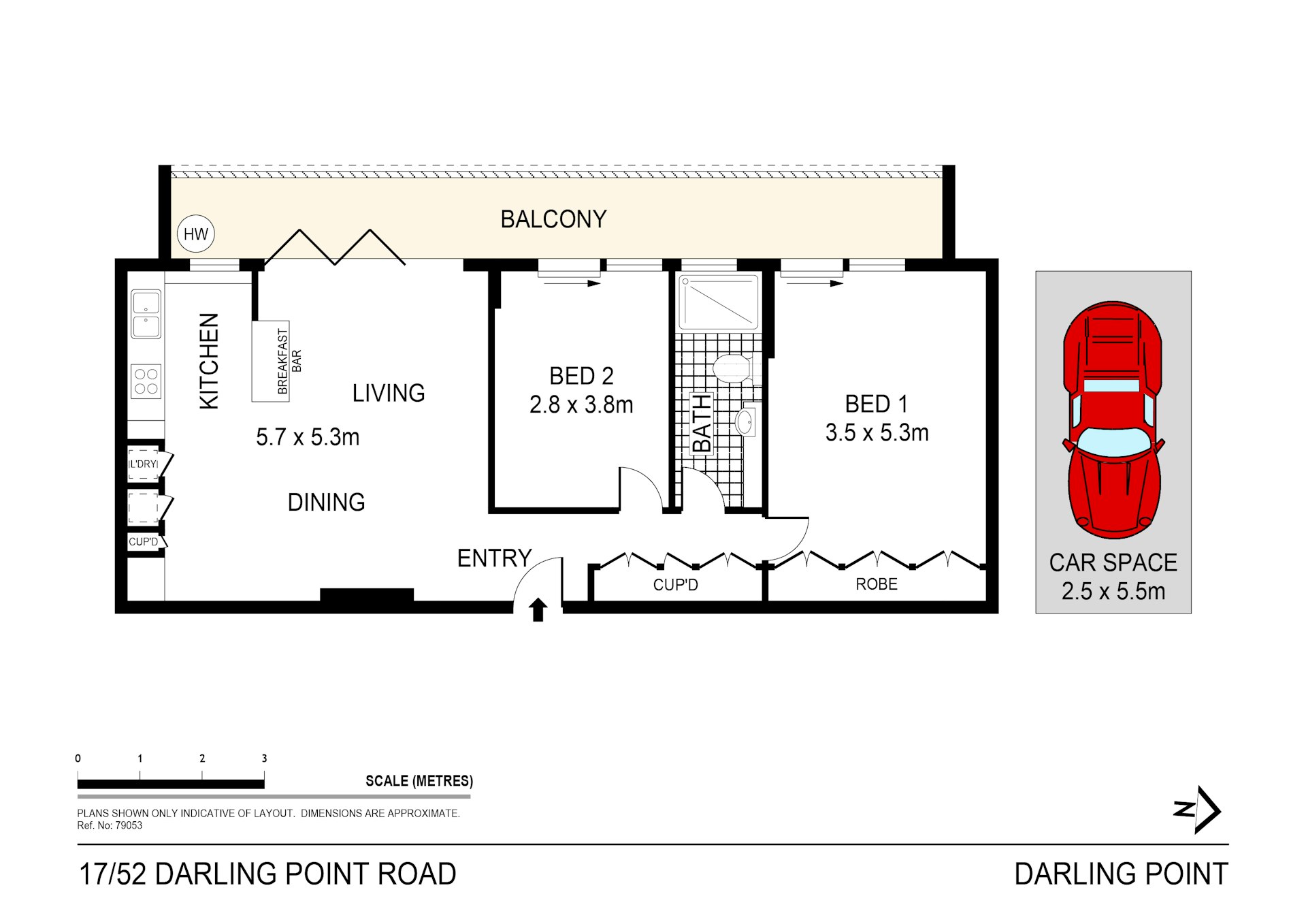 17/52 Darling Point Road, Darling Point NSW