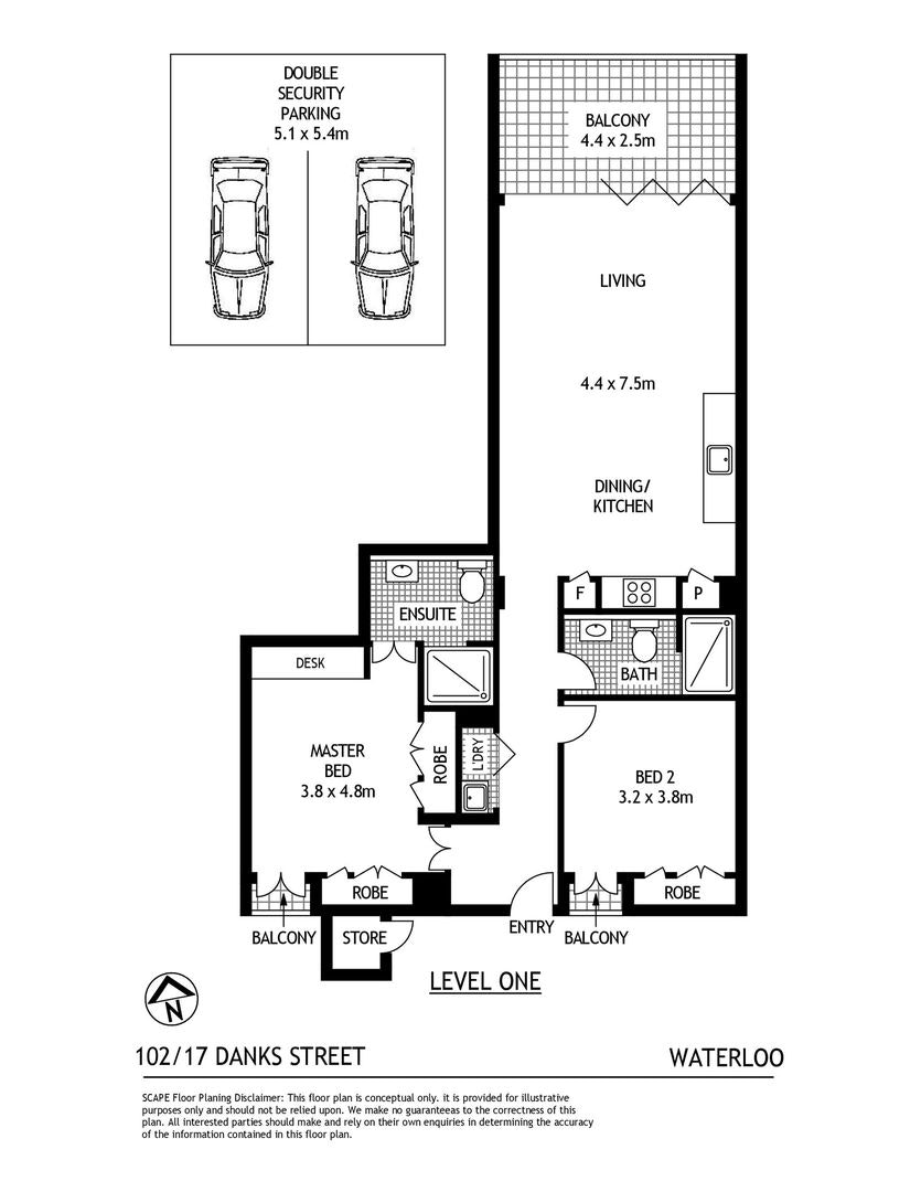 102/17-19 Danks Street, Waterloo NSW