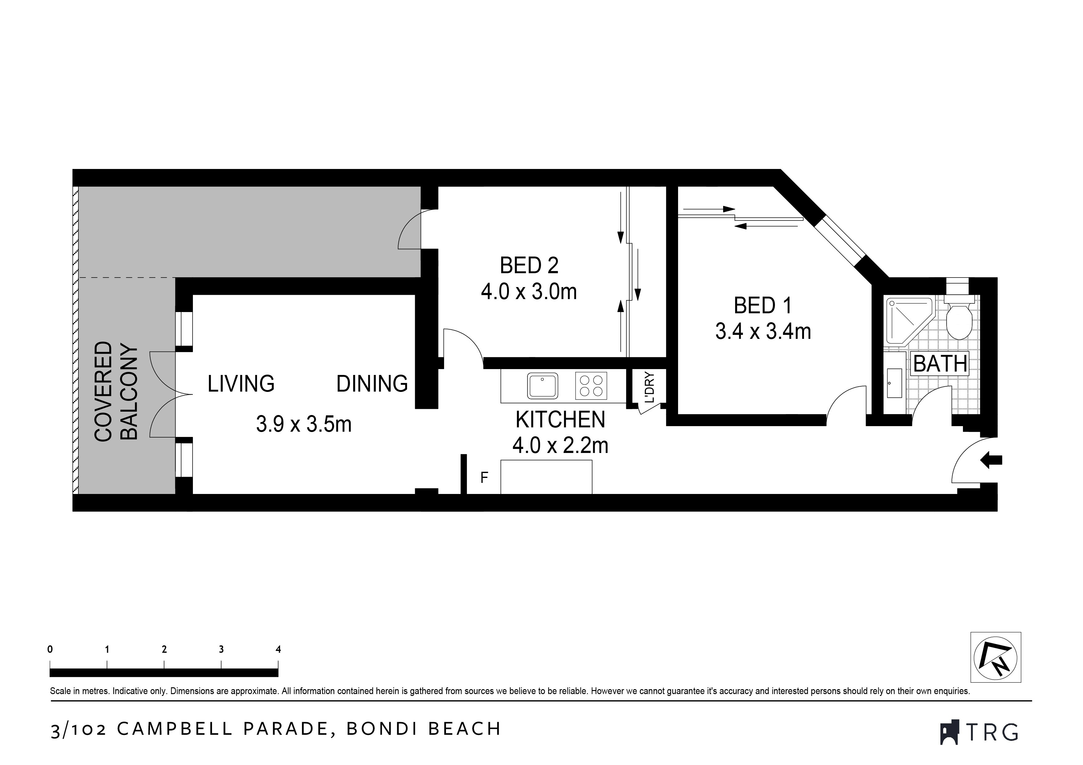 3/102 Campbell Parade, Bondi Beach NSW
