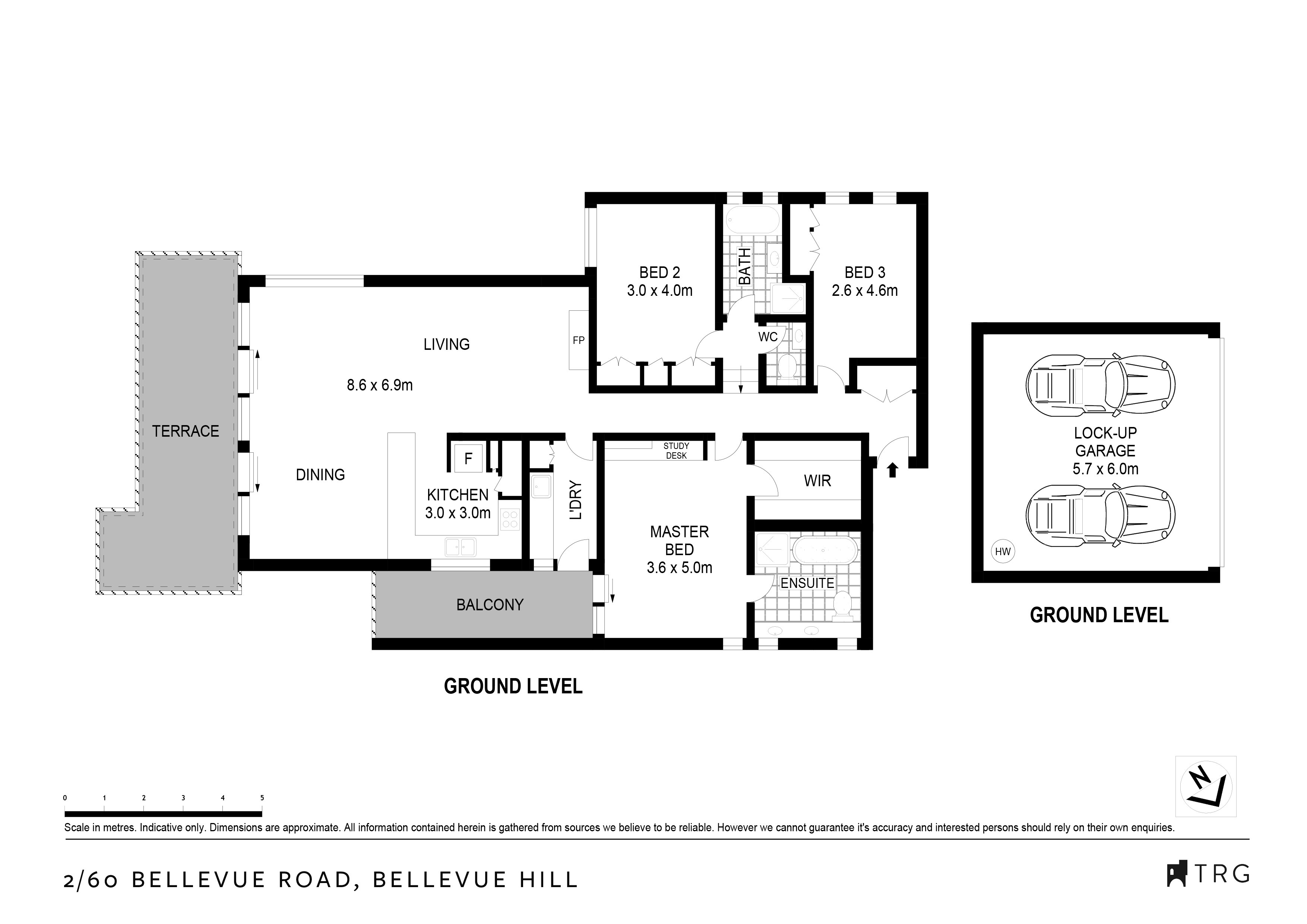 2/60 Bellevue Road, Bellevue Hill NSW