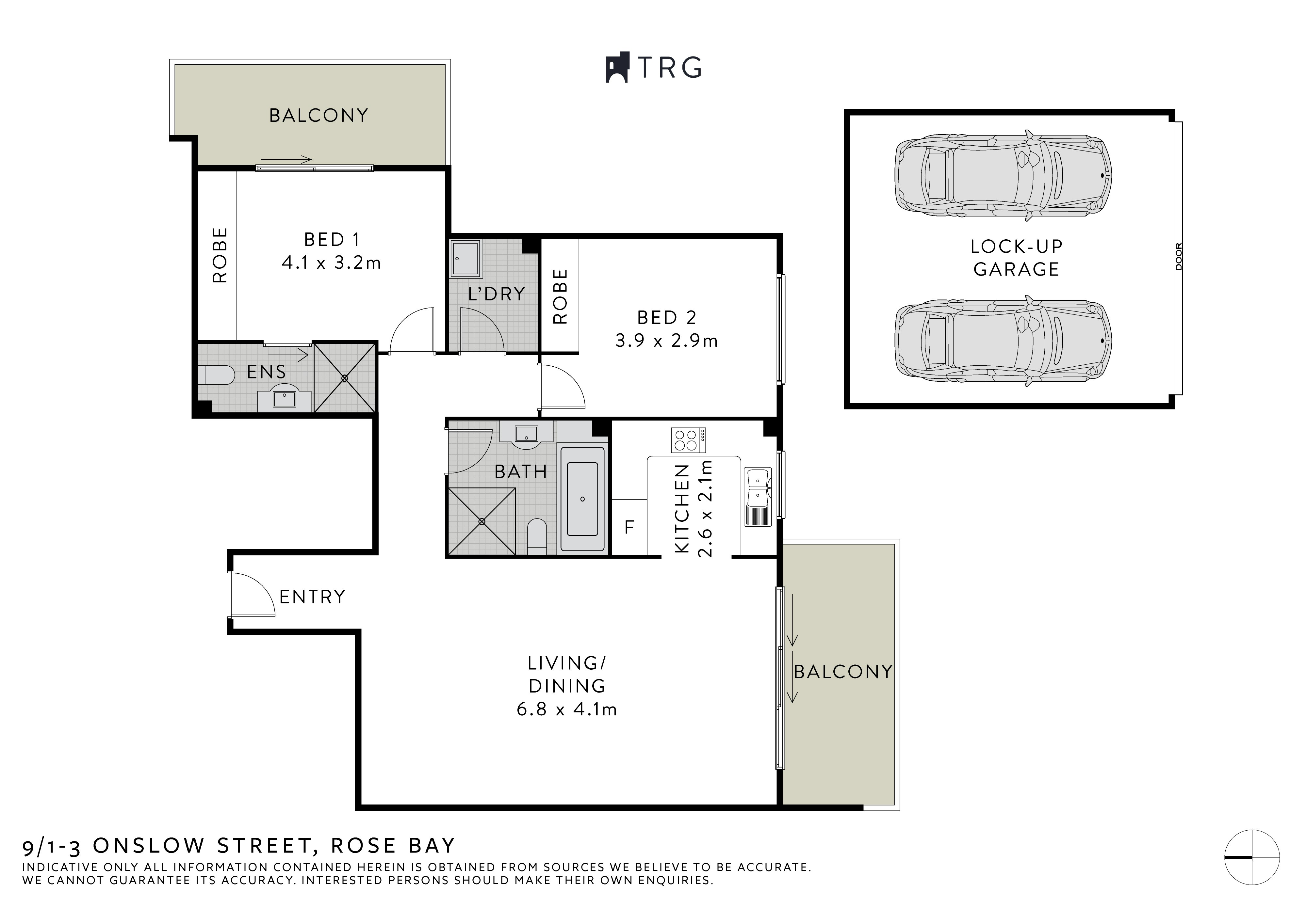 9/1-3 Onslow Street, Rose Bay NSW