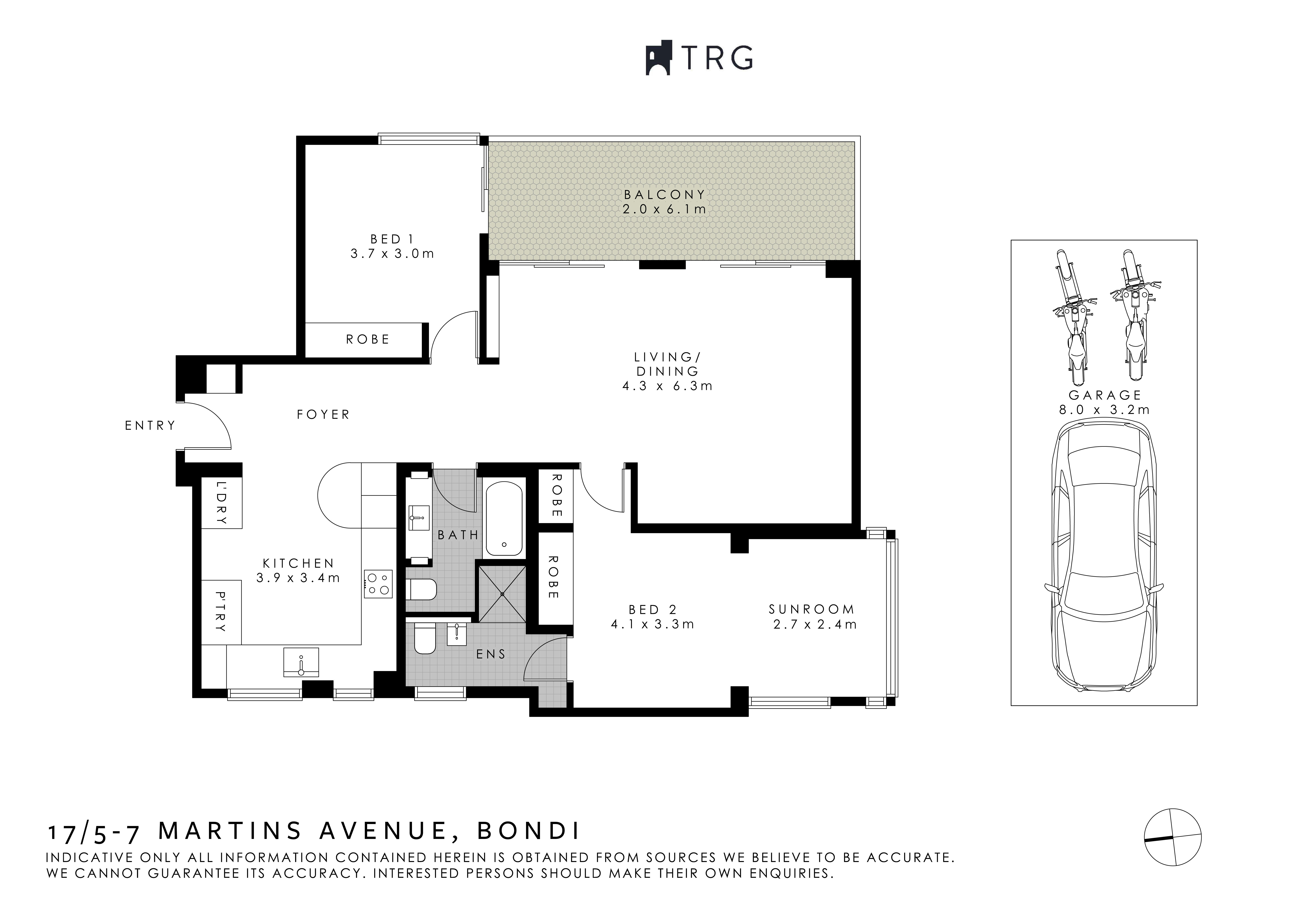 17/5-7 Martins Avenue, Bondi NSW