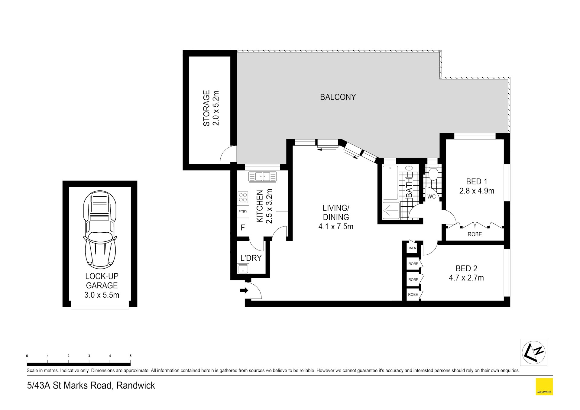 5/43A St Marks Road, Randwick NSW