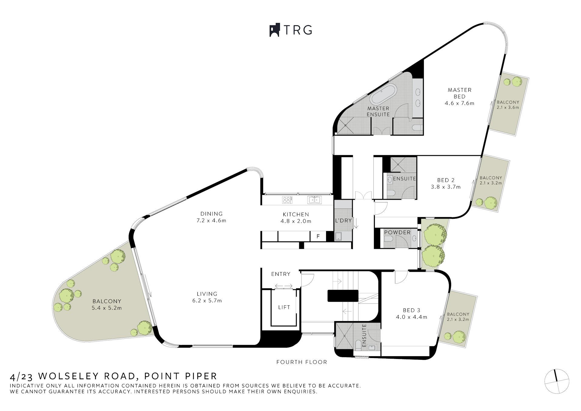 4/23 Wolseley Road, Point Piper NSW