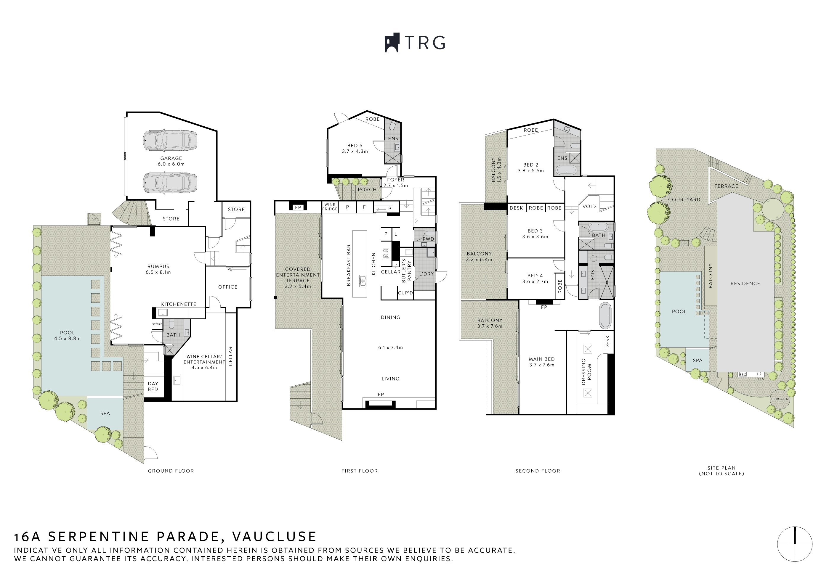 16A Serpentine Parade, Vaucluse NSW