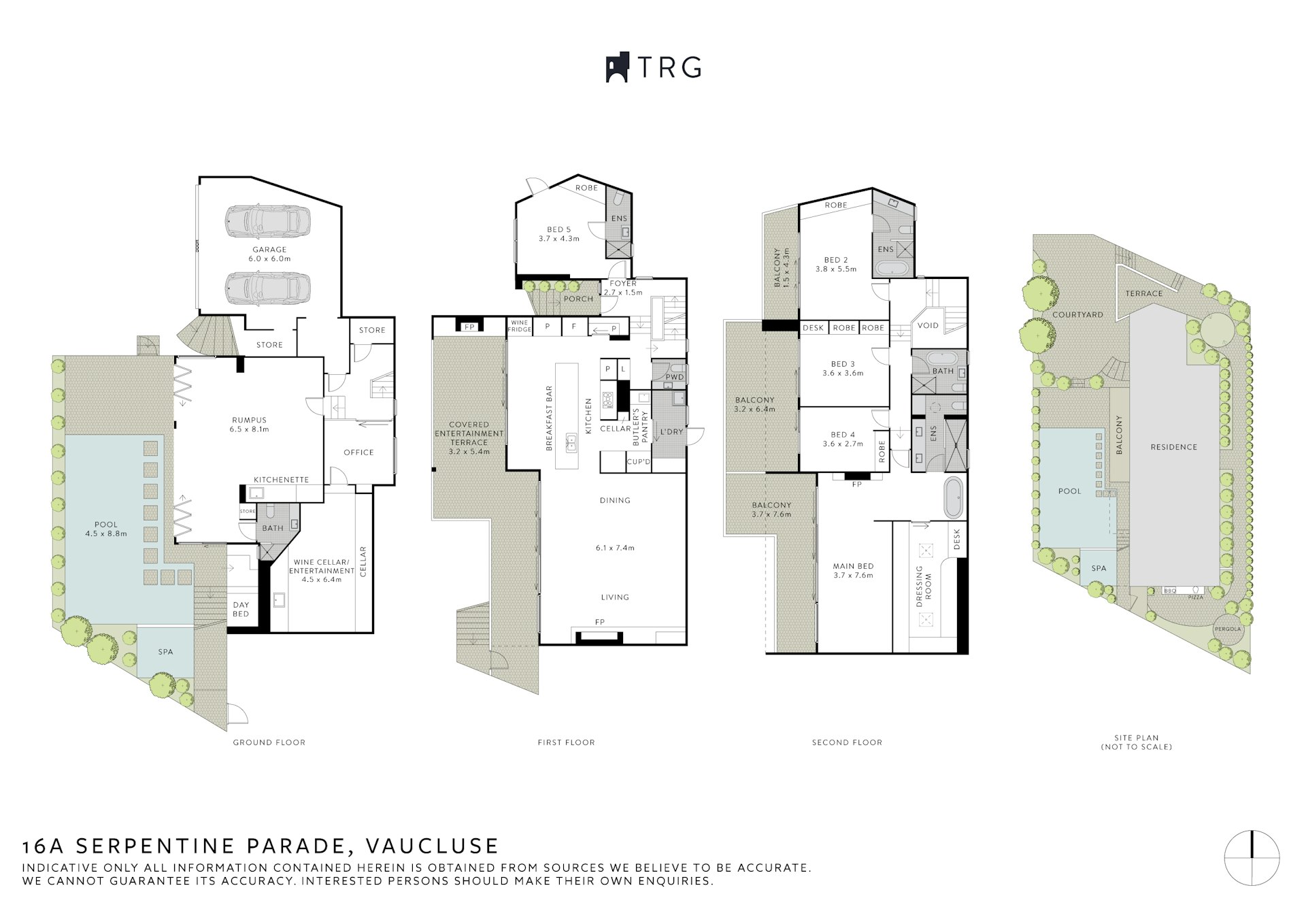16A Serpentine Parade, Vaucluse NSW