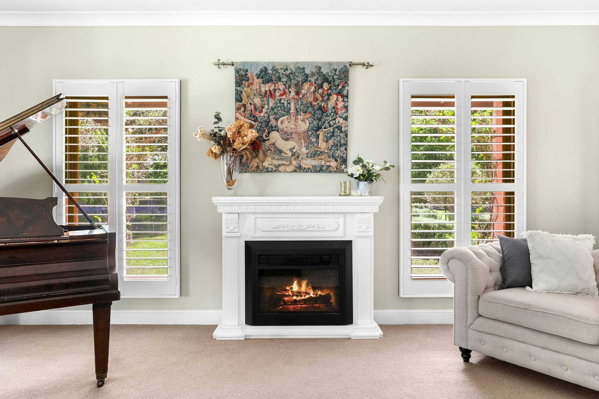fireplace