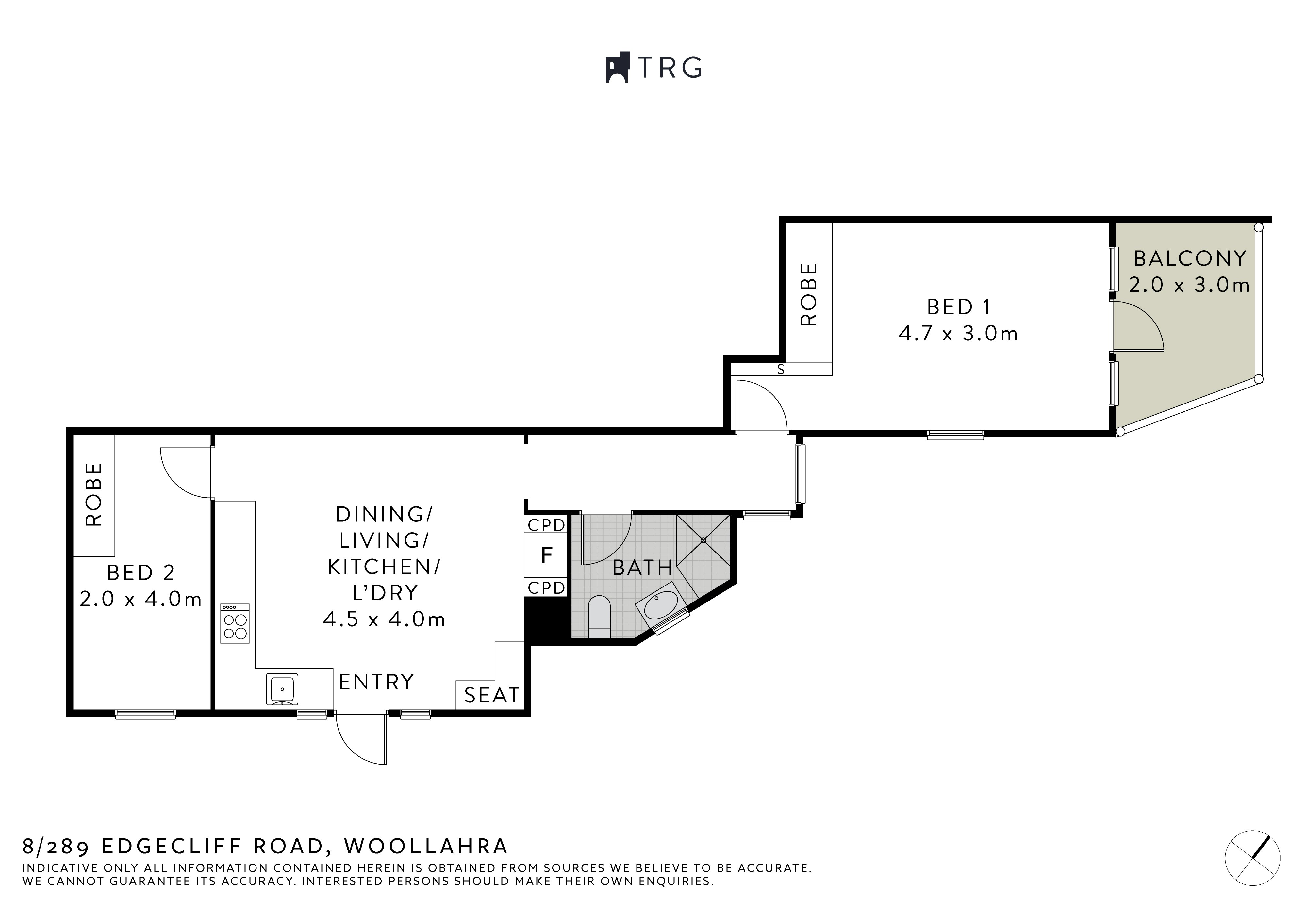 8/289 Edgecliff Road, Woollahra NSW