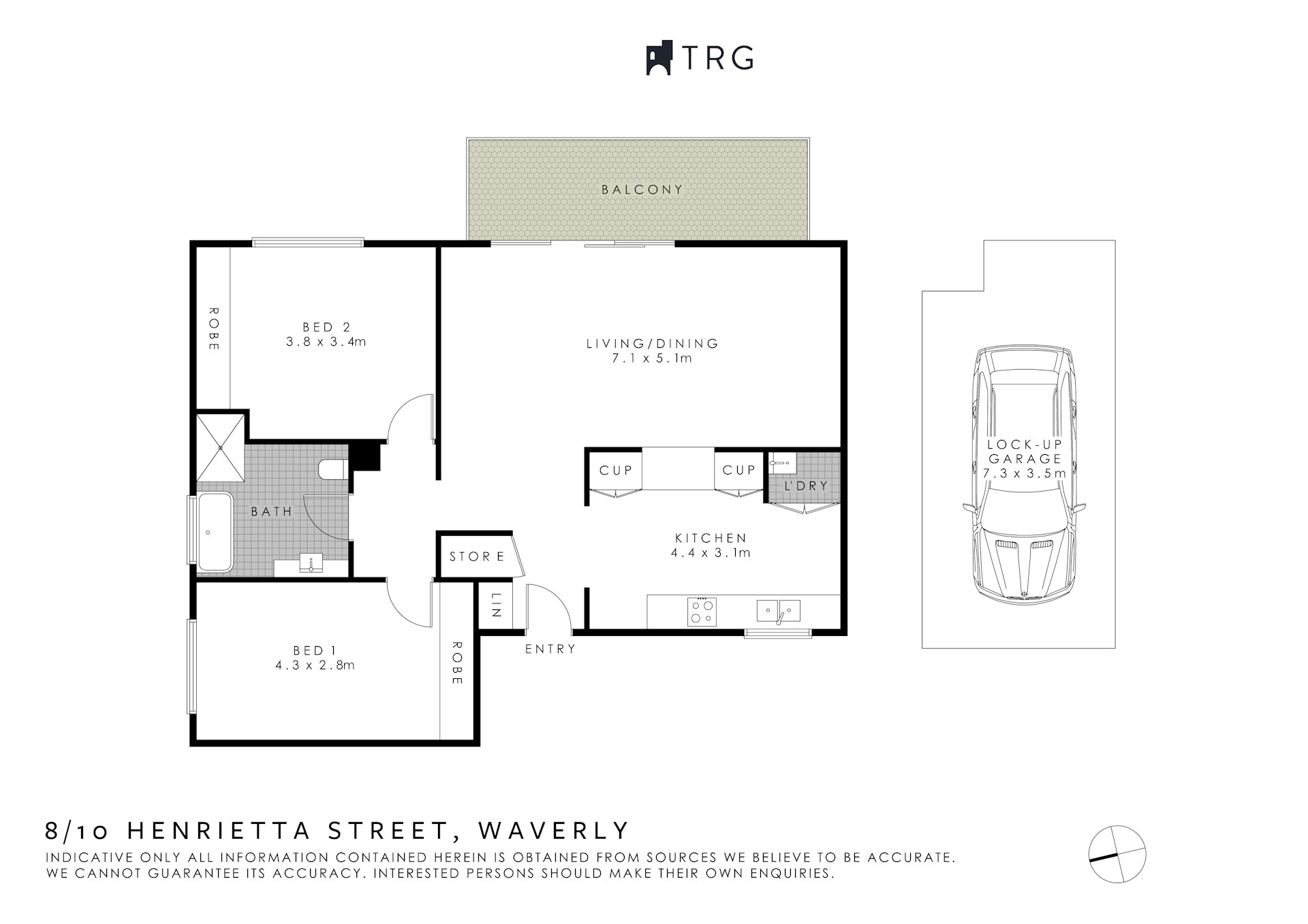 8/10 Henrietta Street, Waverley NSW