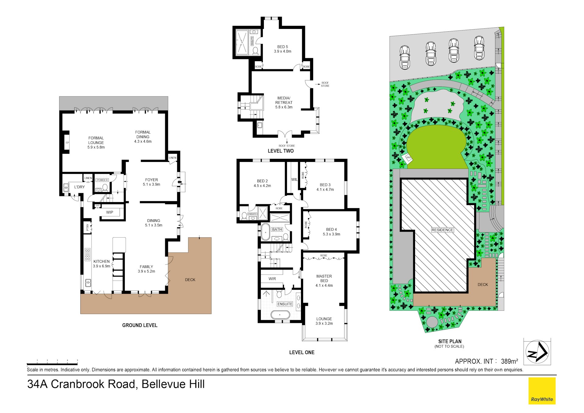 34A Cranbrook Road, Bellevue Hill NSW