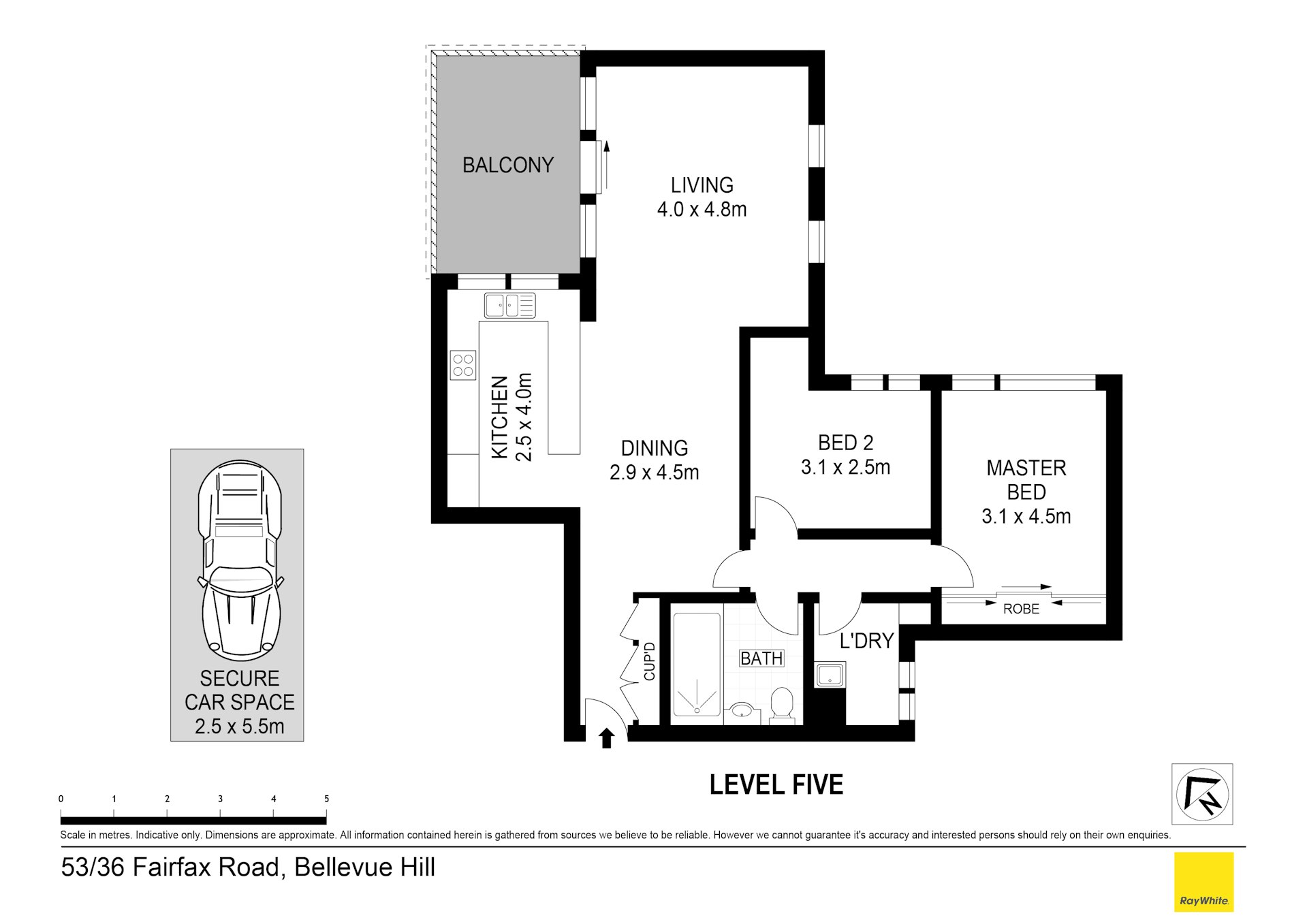 53/36 Fairfax Road, Bellevue Hill NSW