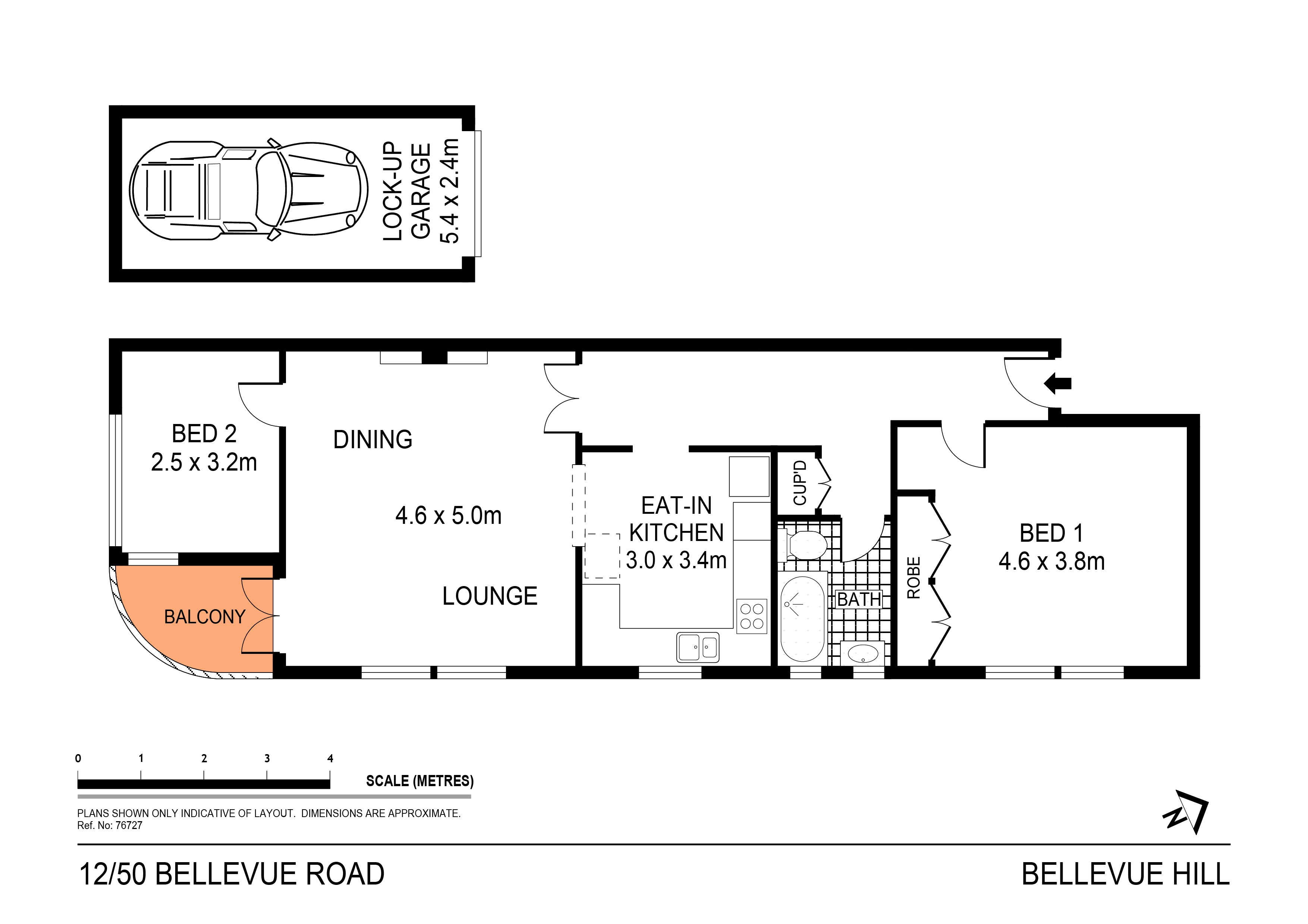 12/50 Bellevue Road, Bellevue Hill NSW
