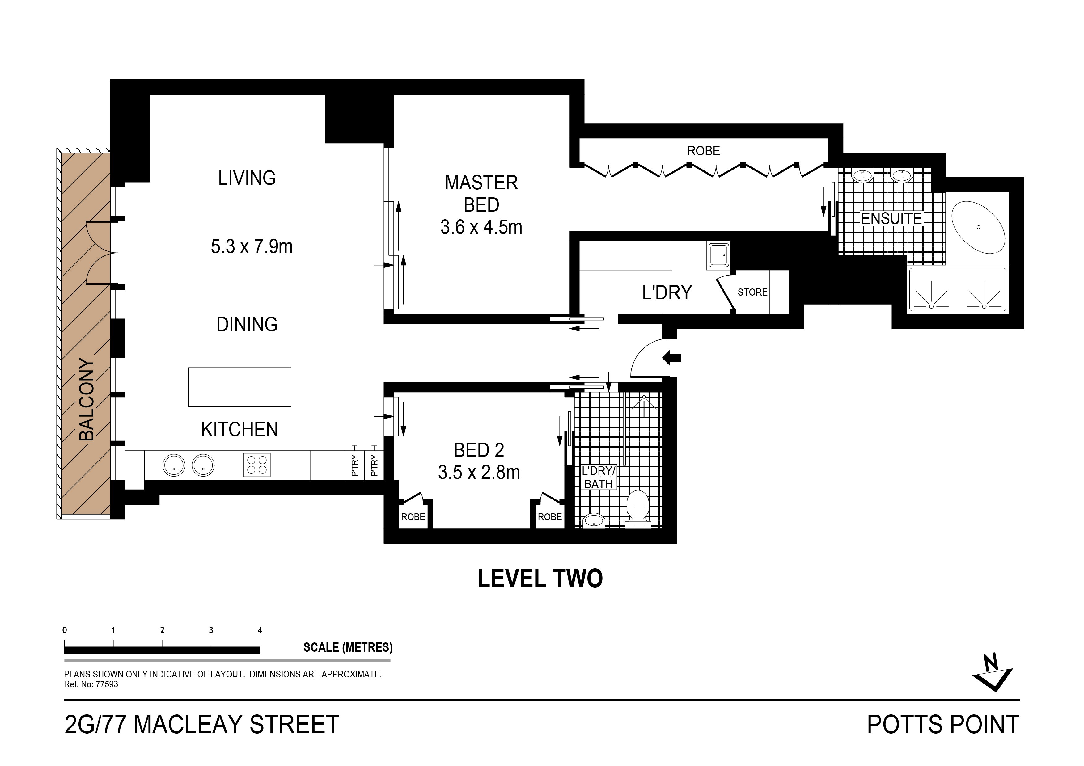2G/77 Macleay Street, Potts Point NSW