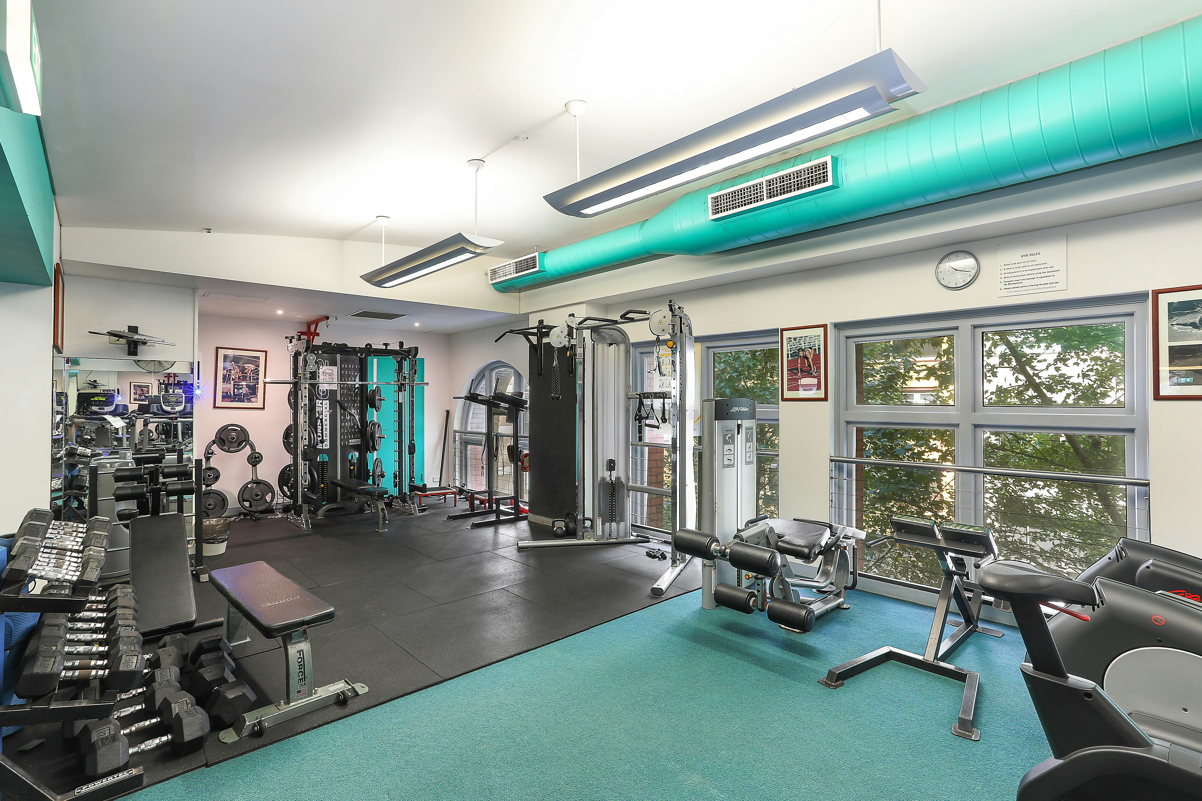 Image of working out