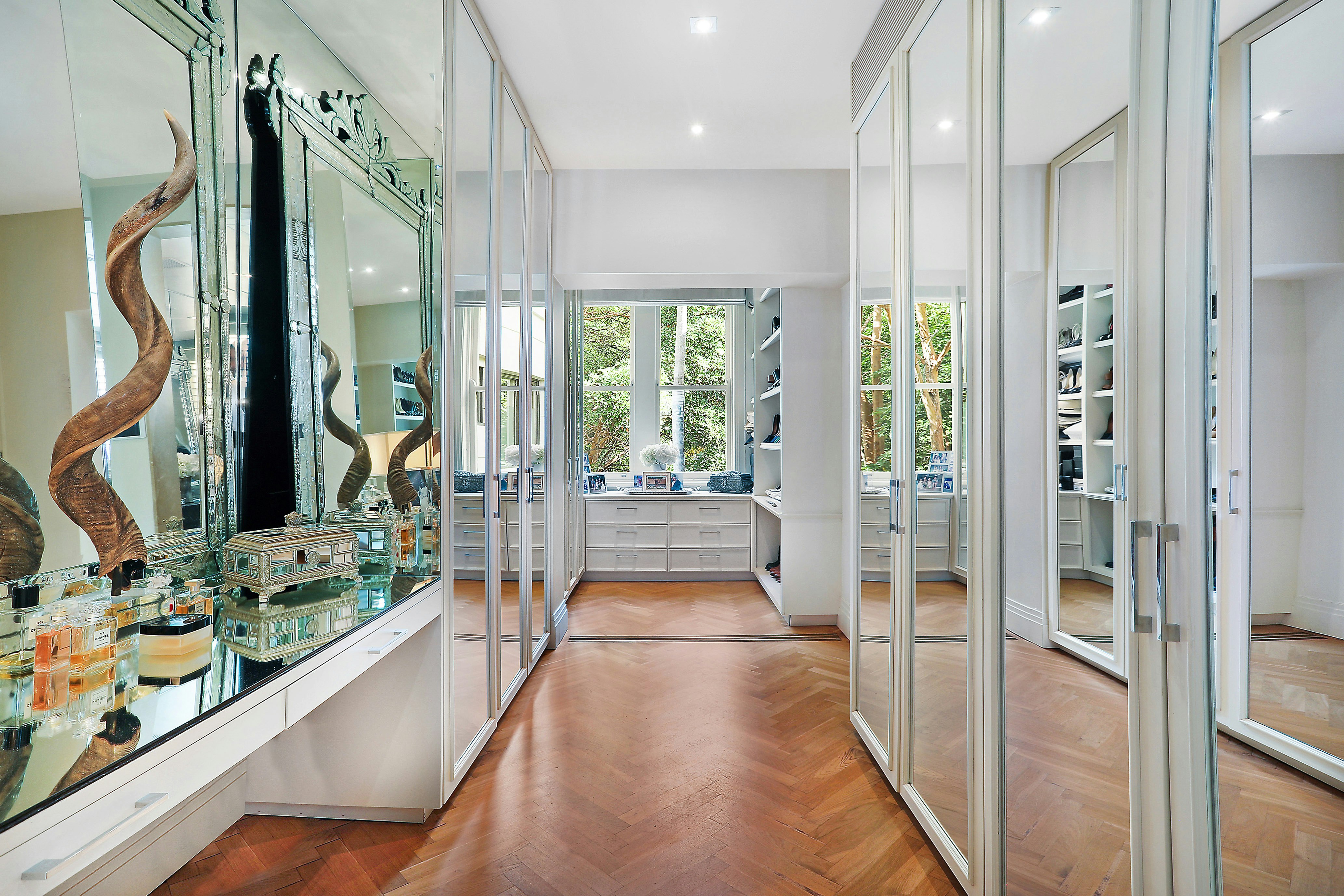 Image of dressing room
