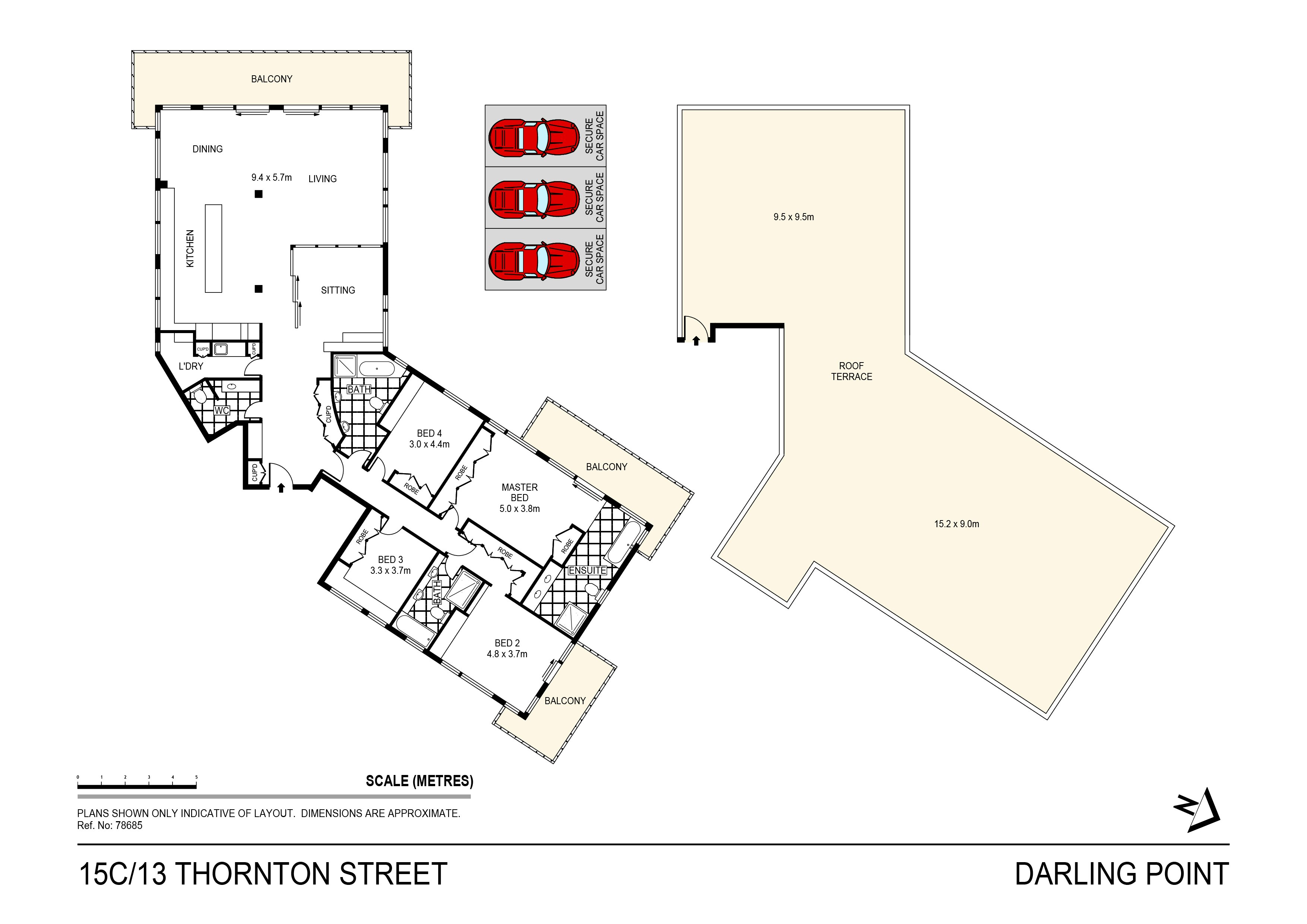 15A & 15C/13 Thornton Street, Darling Point NSW