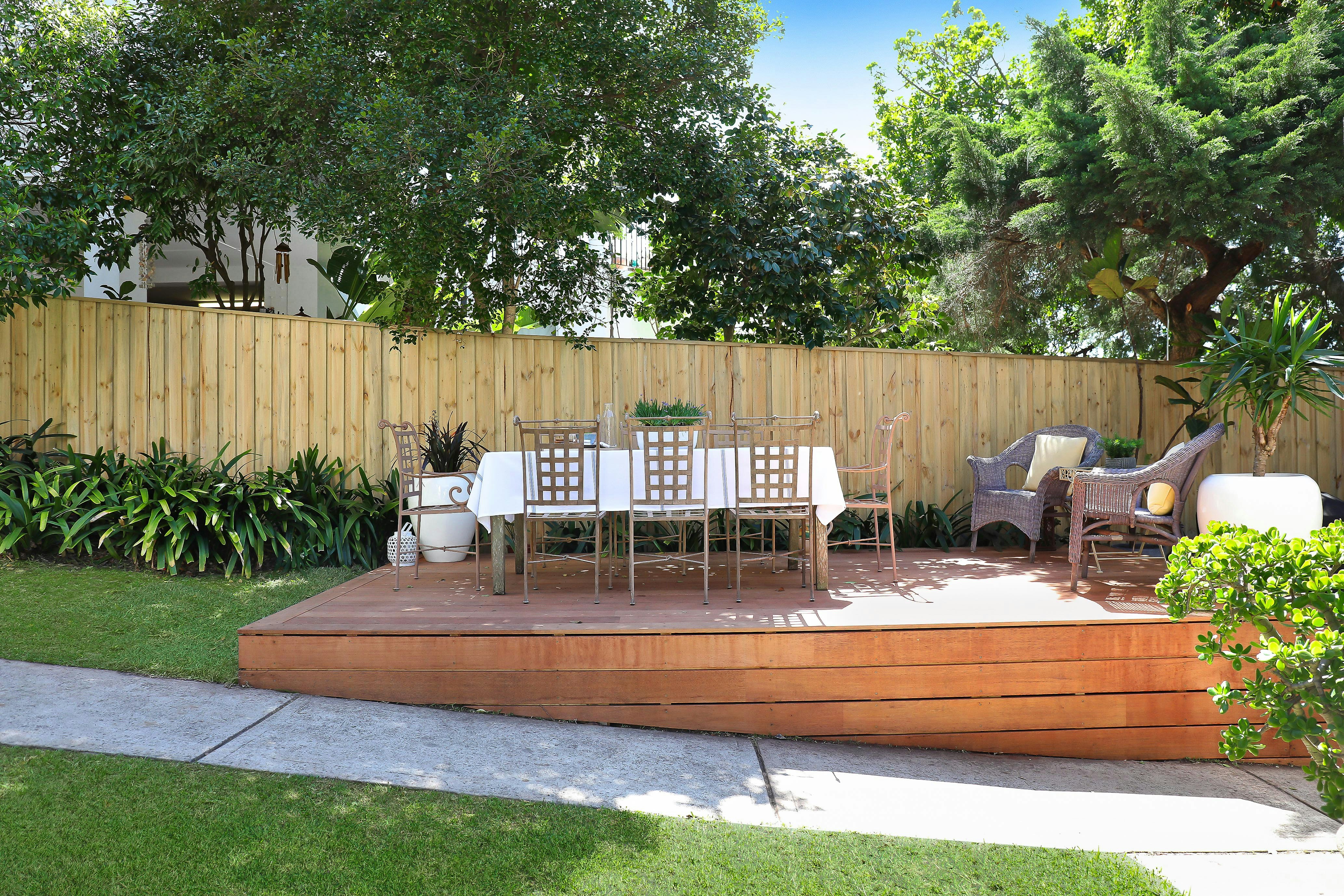 Image of backyard