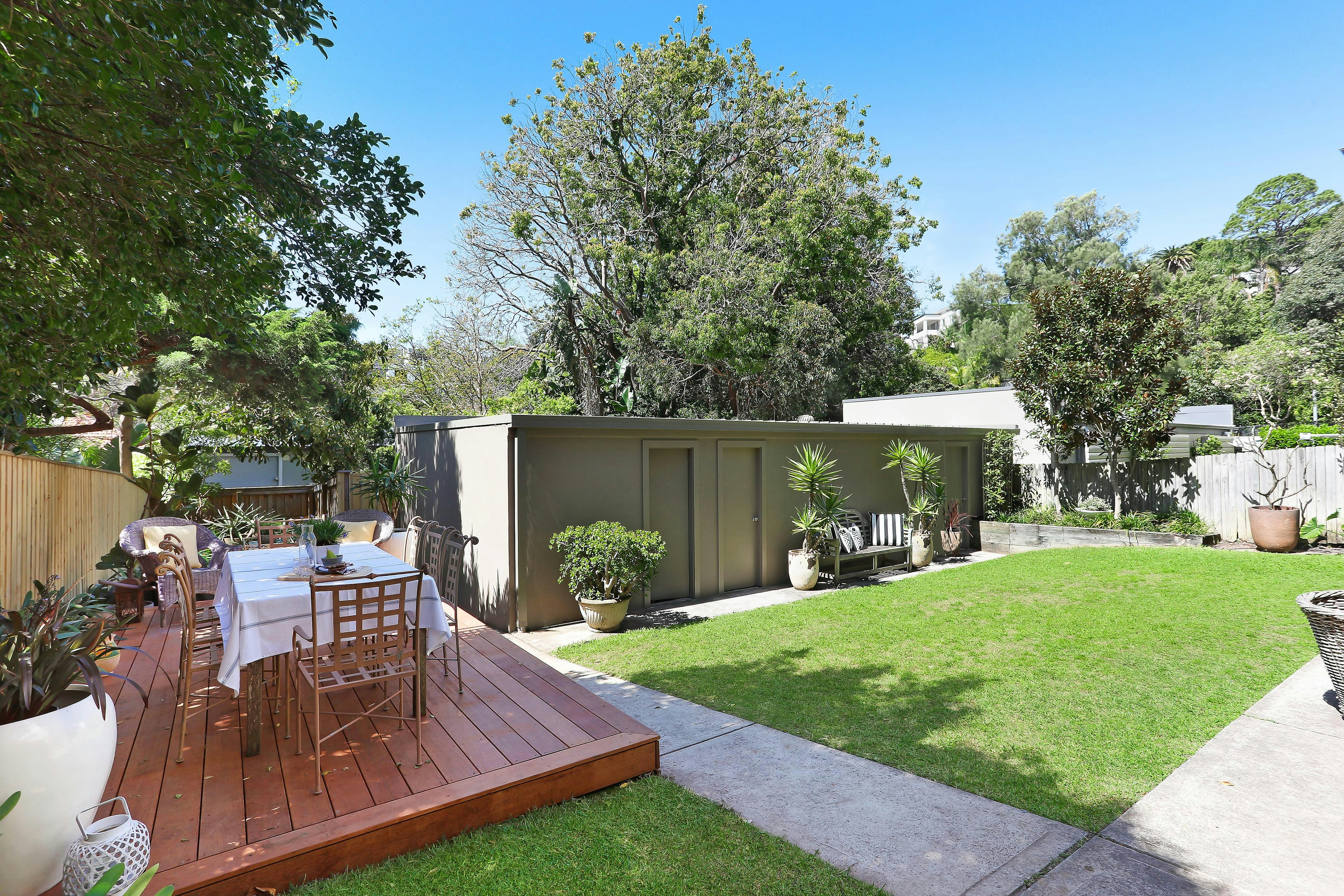 Image of backyard