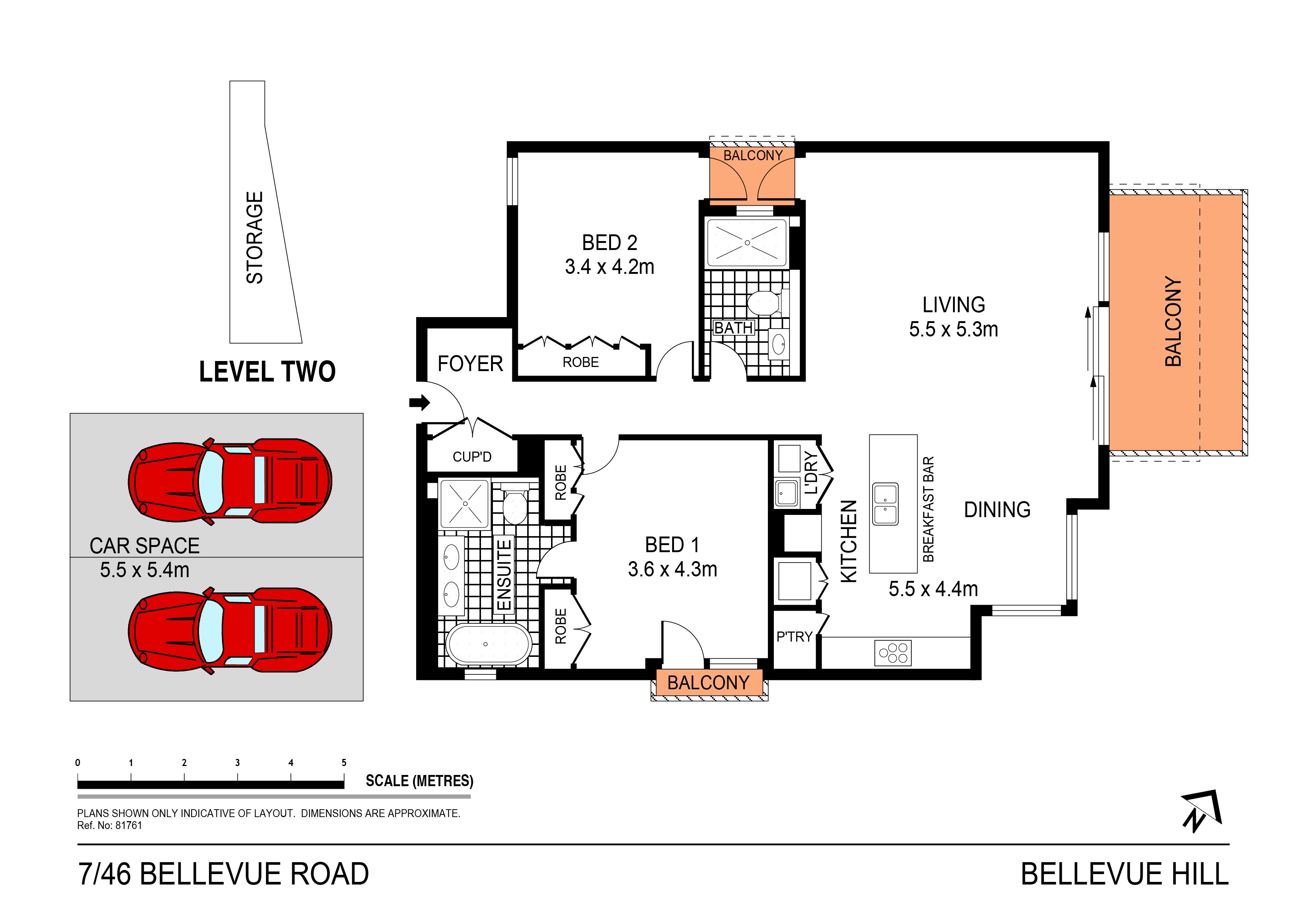 7/46 Bellevue Road, Bellevue Hill NSW