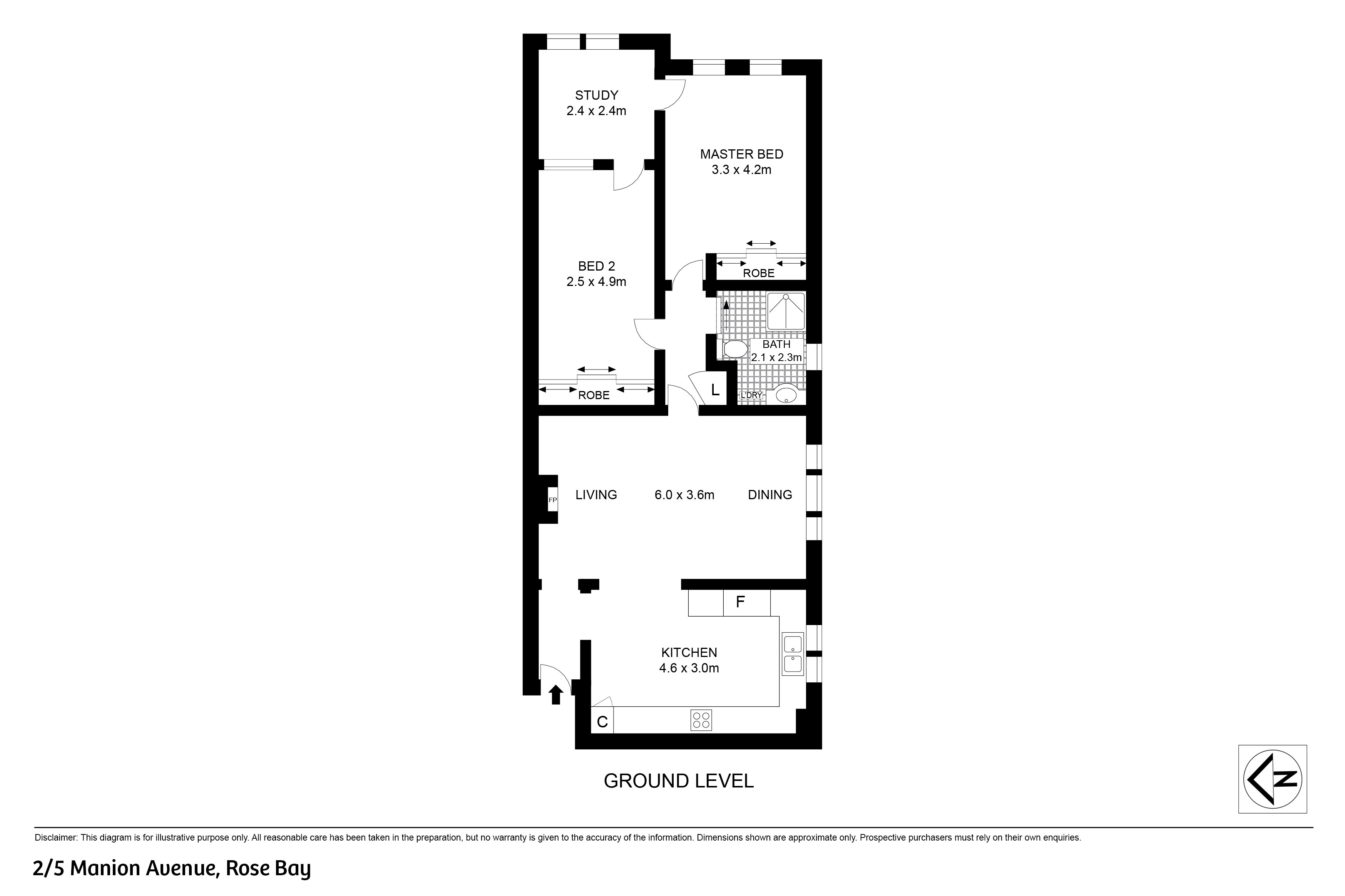 2/5 Manion Avenue, Rose Bay NSW