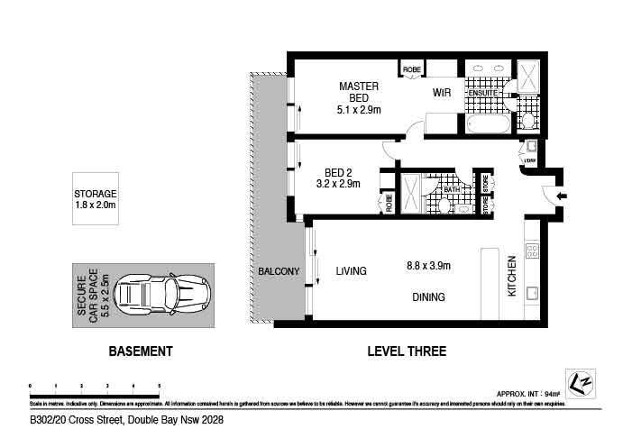 B302/20-26 Cross Street, Double Bay NSW