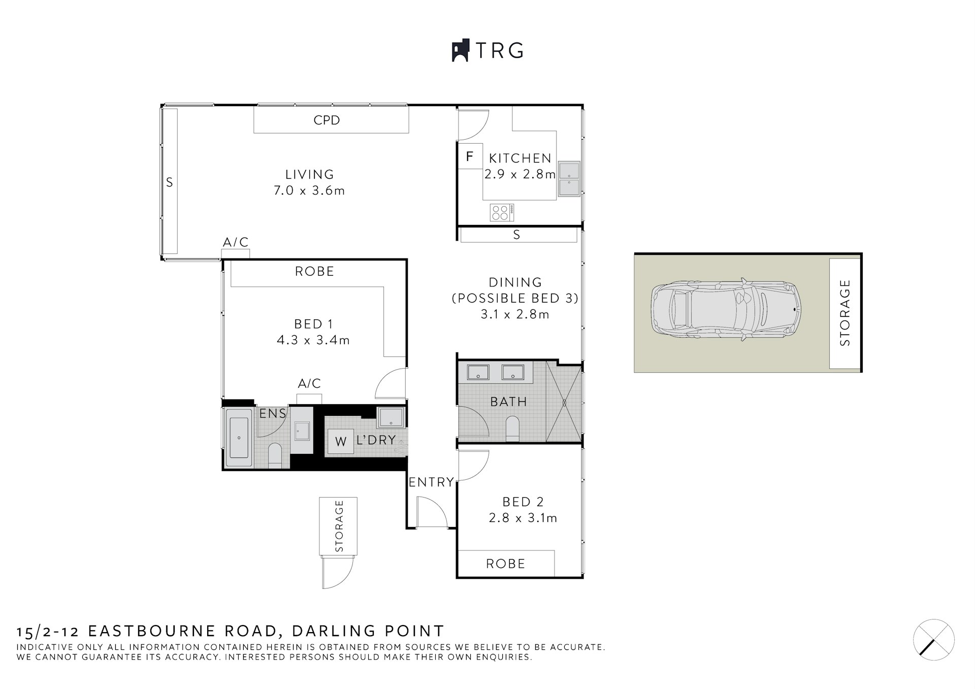 15/2-12 Eastbourne Road, Darling Point NSW
