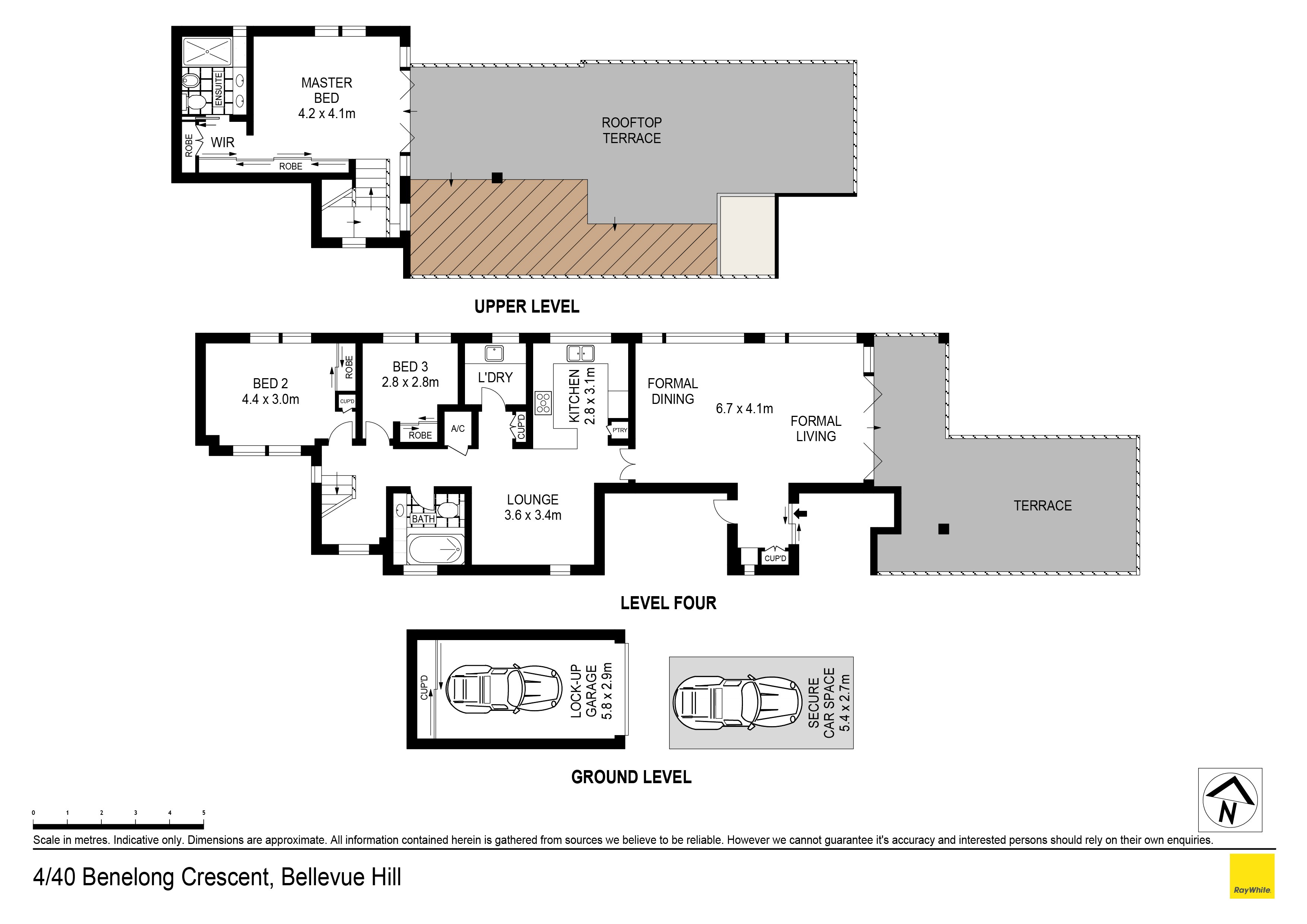 4/40 Benelong Crescent 'The Penthouse', Bellevue Hill NSW