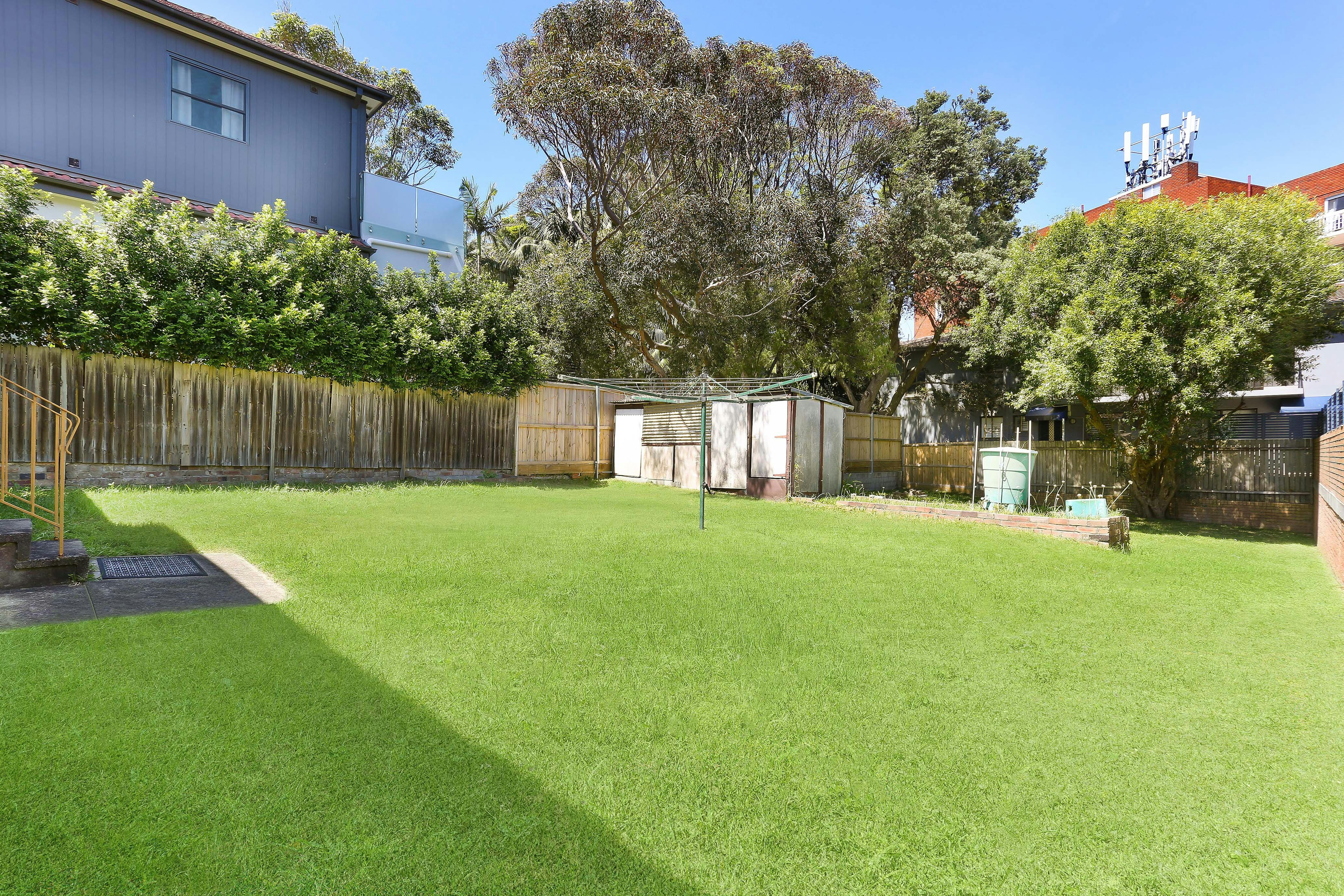 Image of backyard