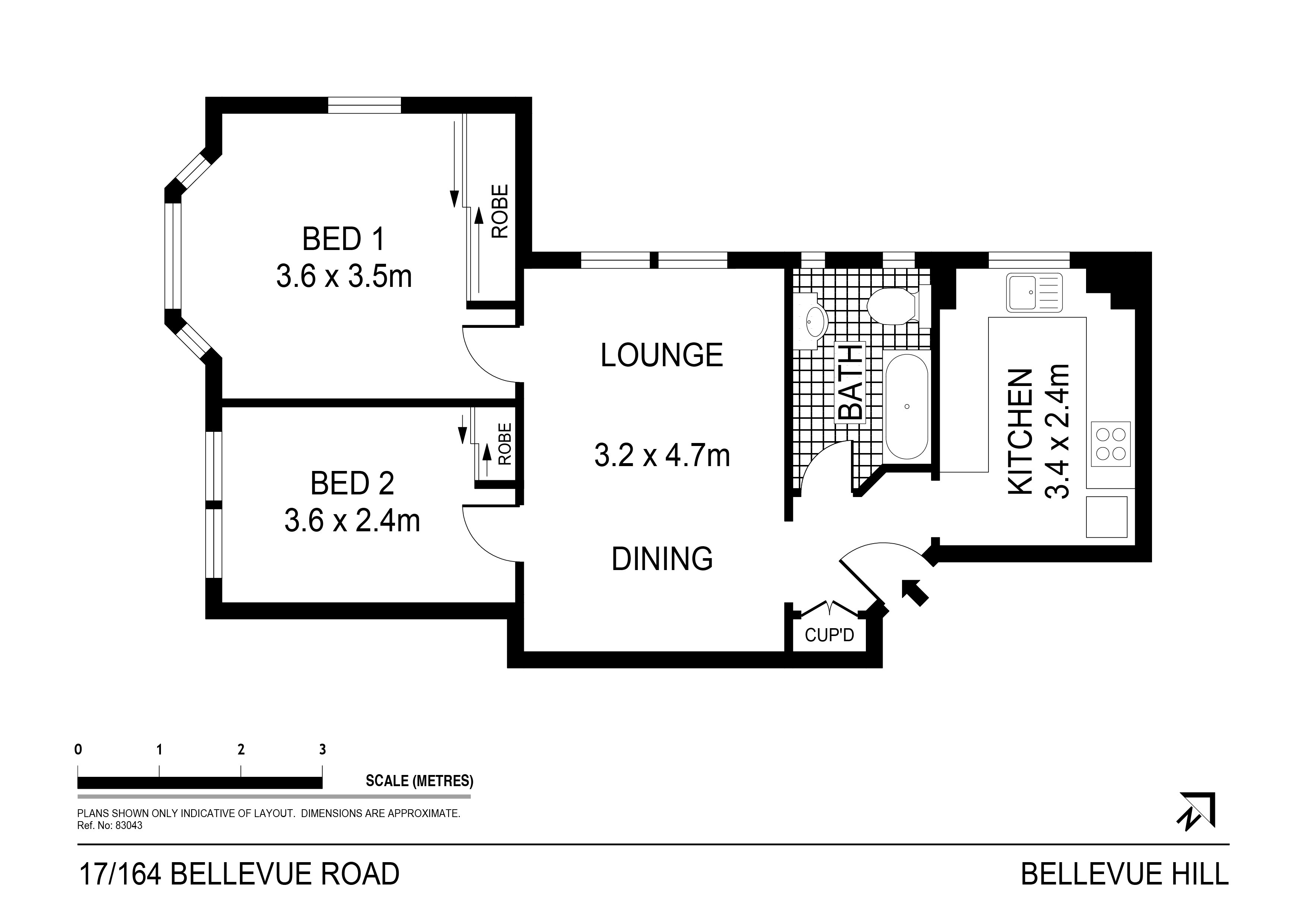 17/164 Bellevue Road, Bellevue Hill NSW