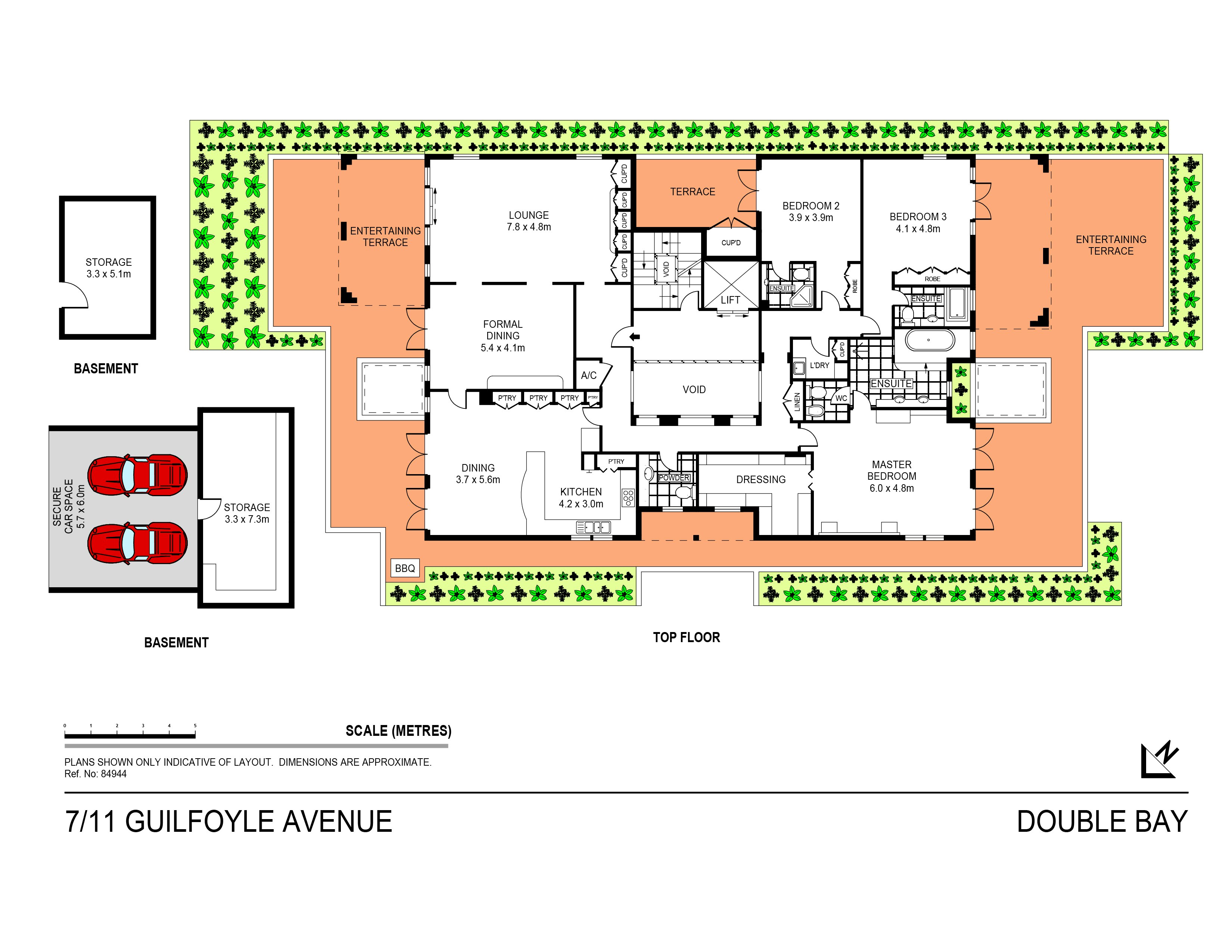 The Penthouse 11 Guilfoyle Avenue, Double Bay NSW