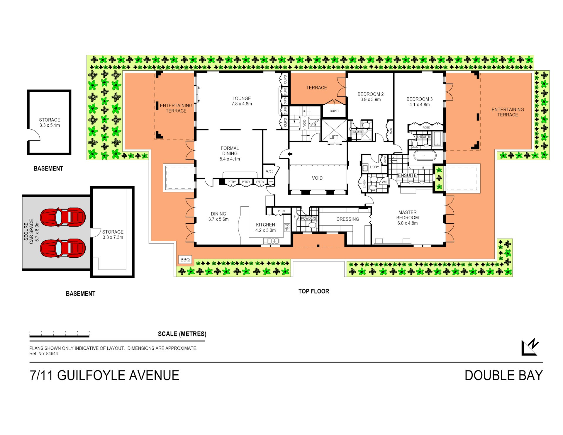 The Penthouse 11 Guilfoyle Avenue, Double Bay NSW