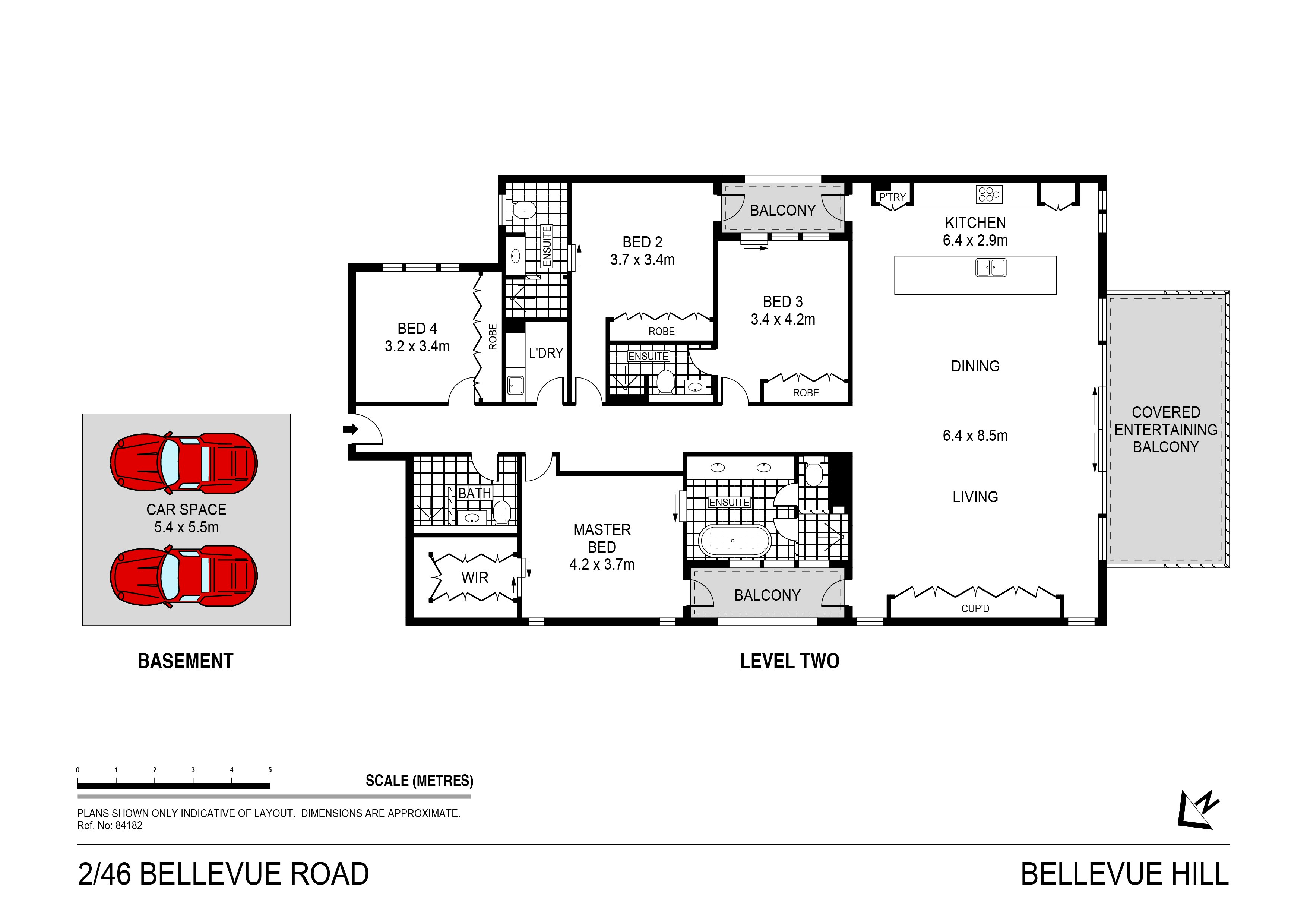 2/46 Bellevue Road, Bellevue Hill NSW