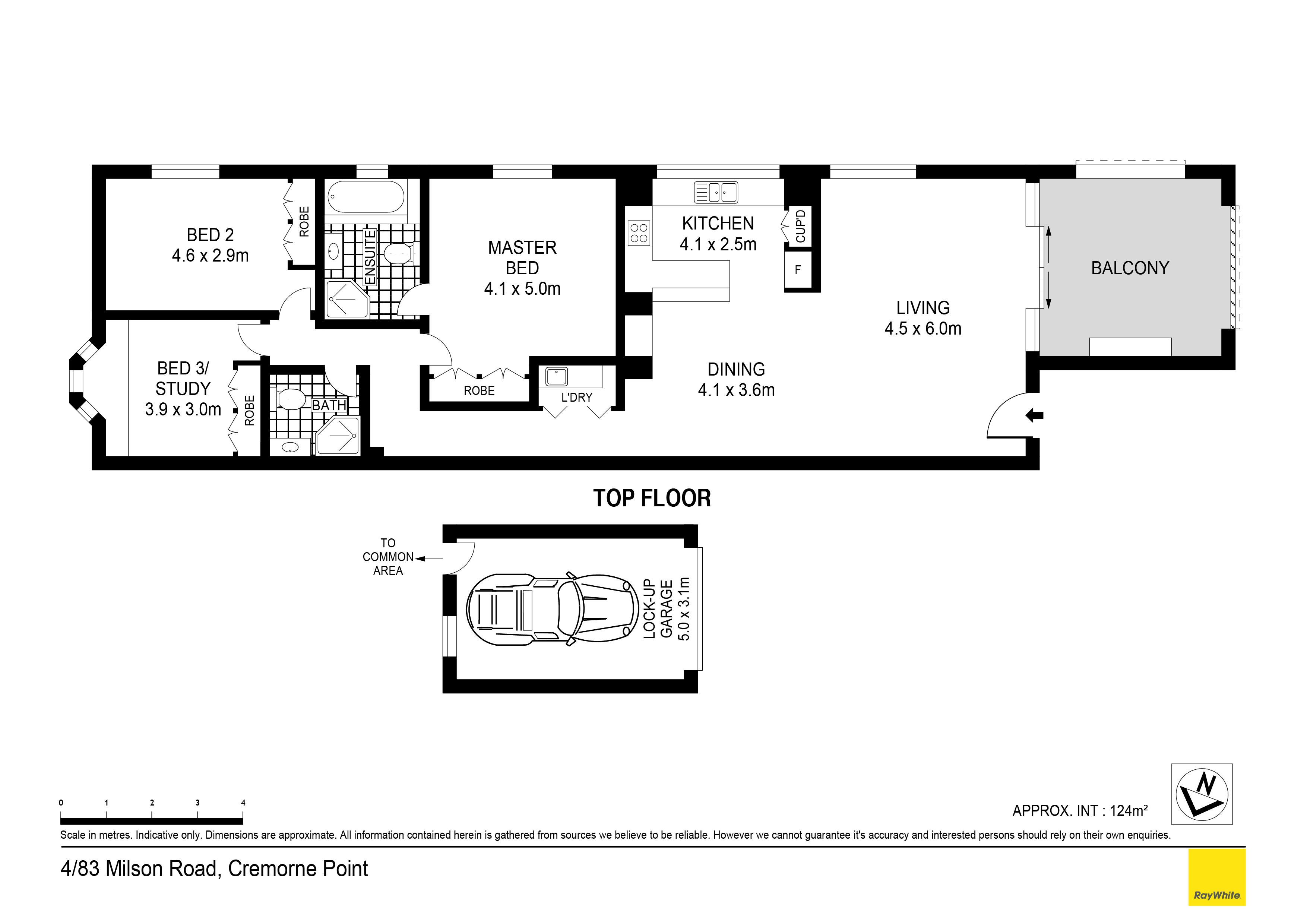 4/83 Milson Road, Cremorne Point NSW