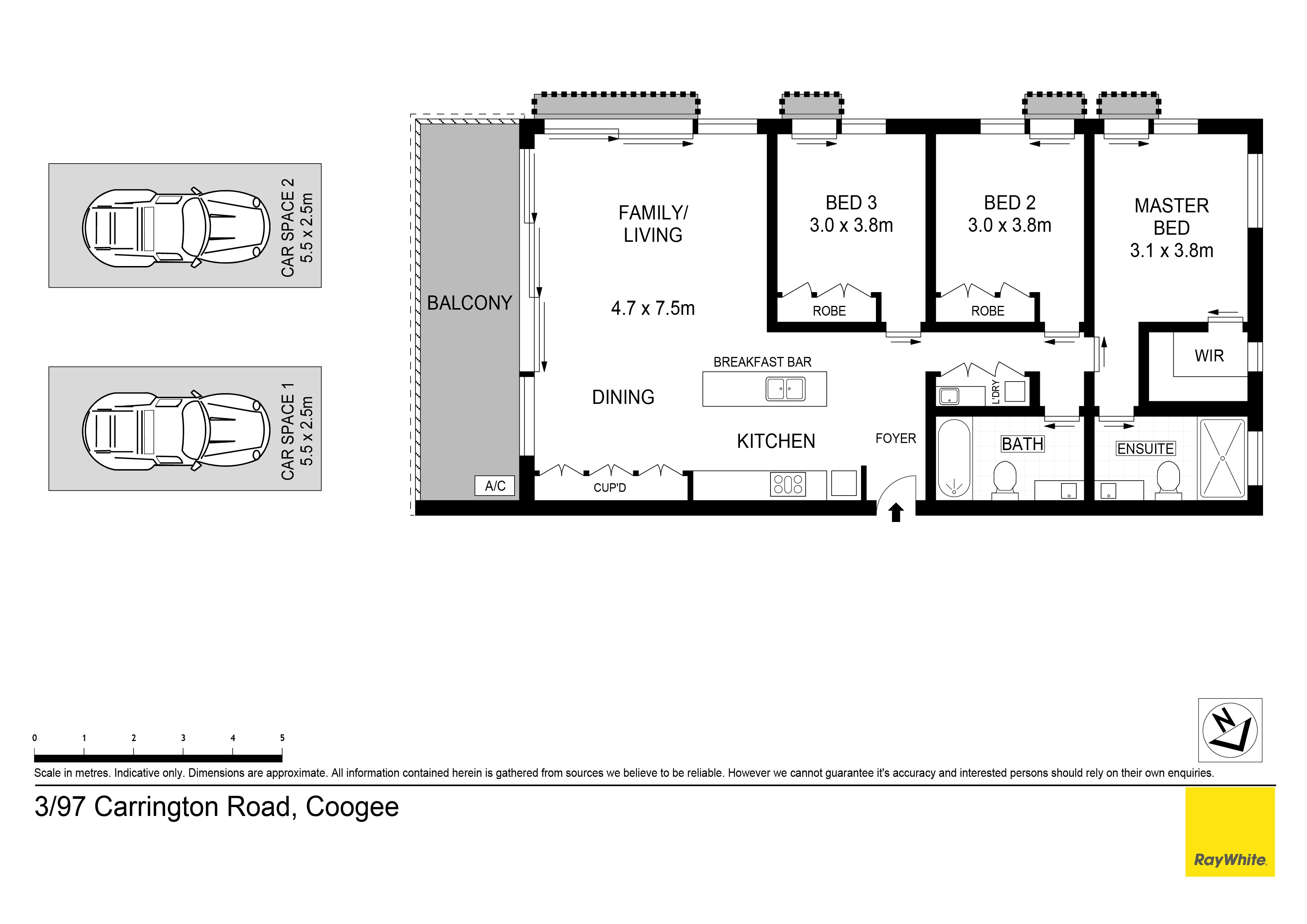 3/97 Carrington Road, Coogee NSW