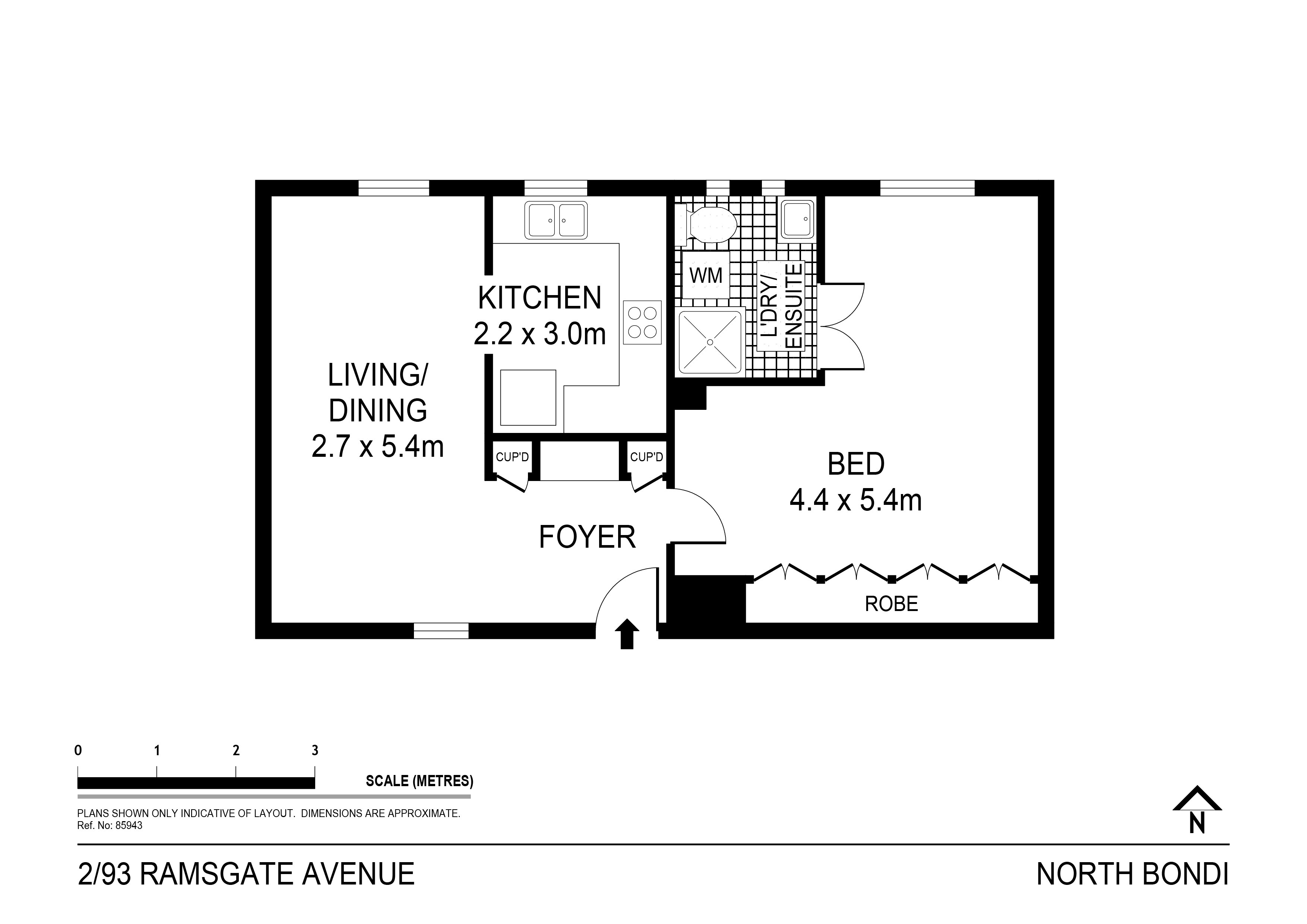 2/93 Ramsgate Avenue, North Bondi NSW