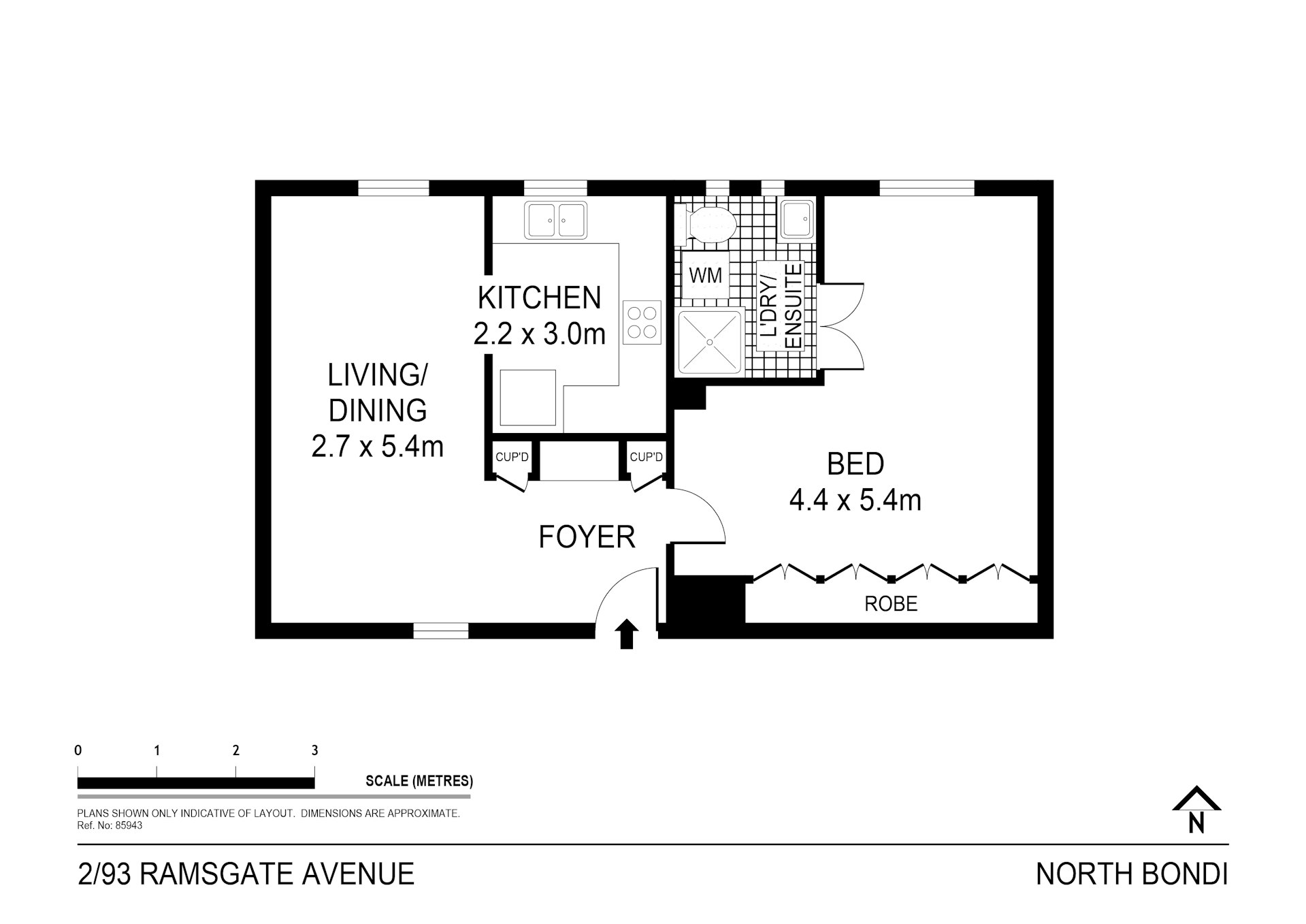 2/93 Ramsgate Avenue, North Bondi NSW