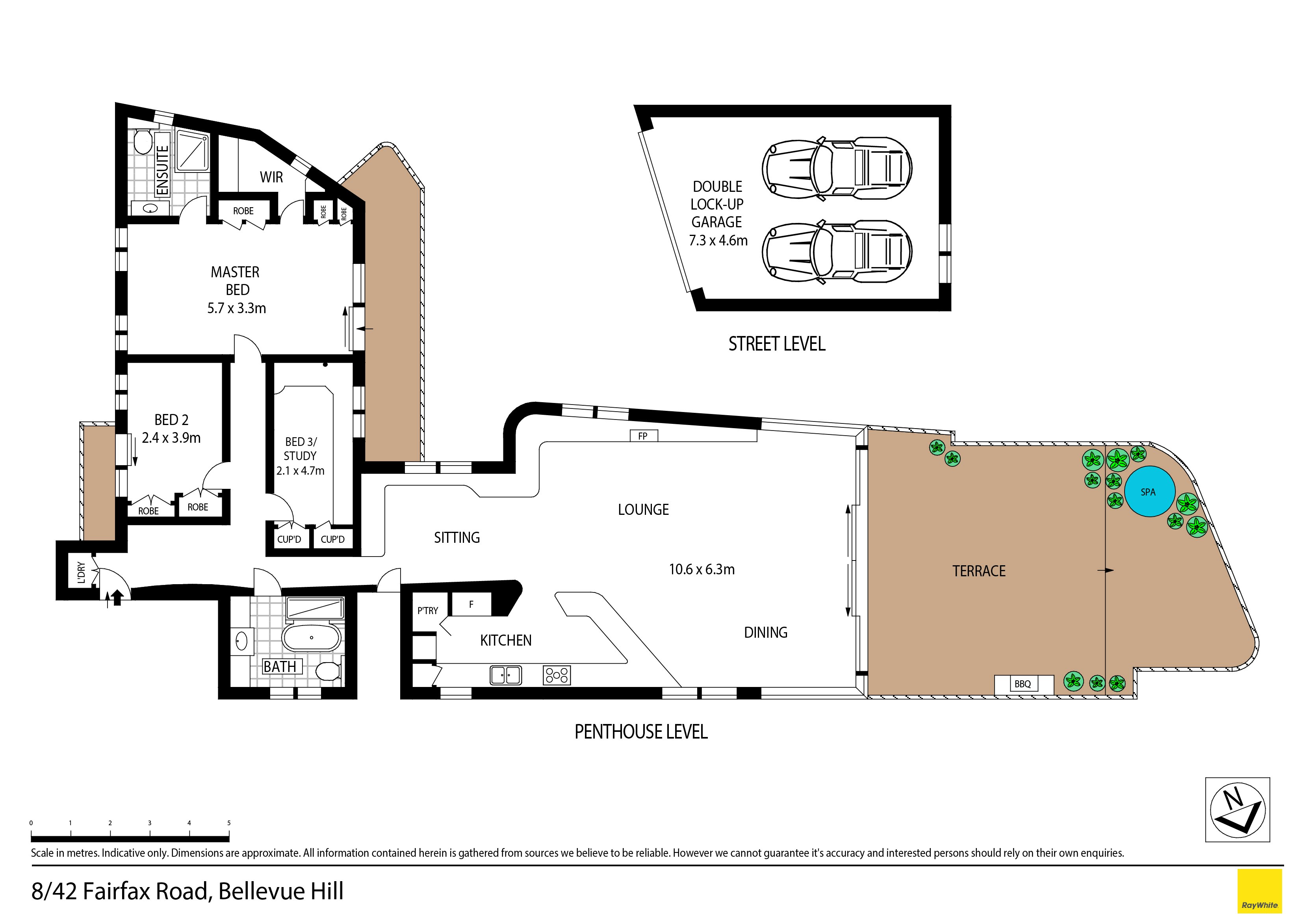 The Penthouse 8/42 Fairfax Road, Bellevue Hill NSW