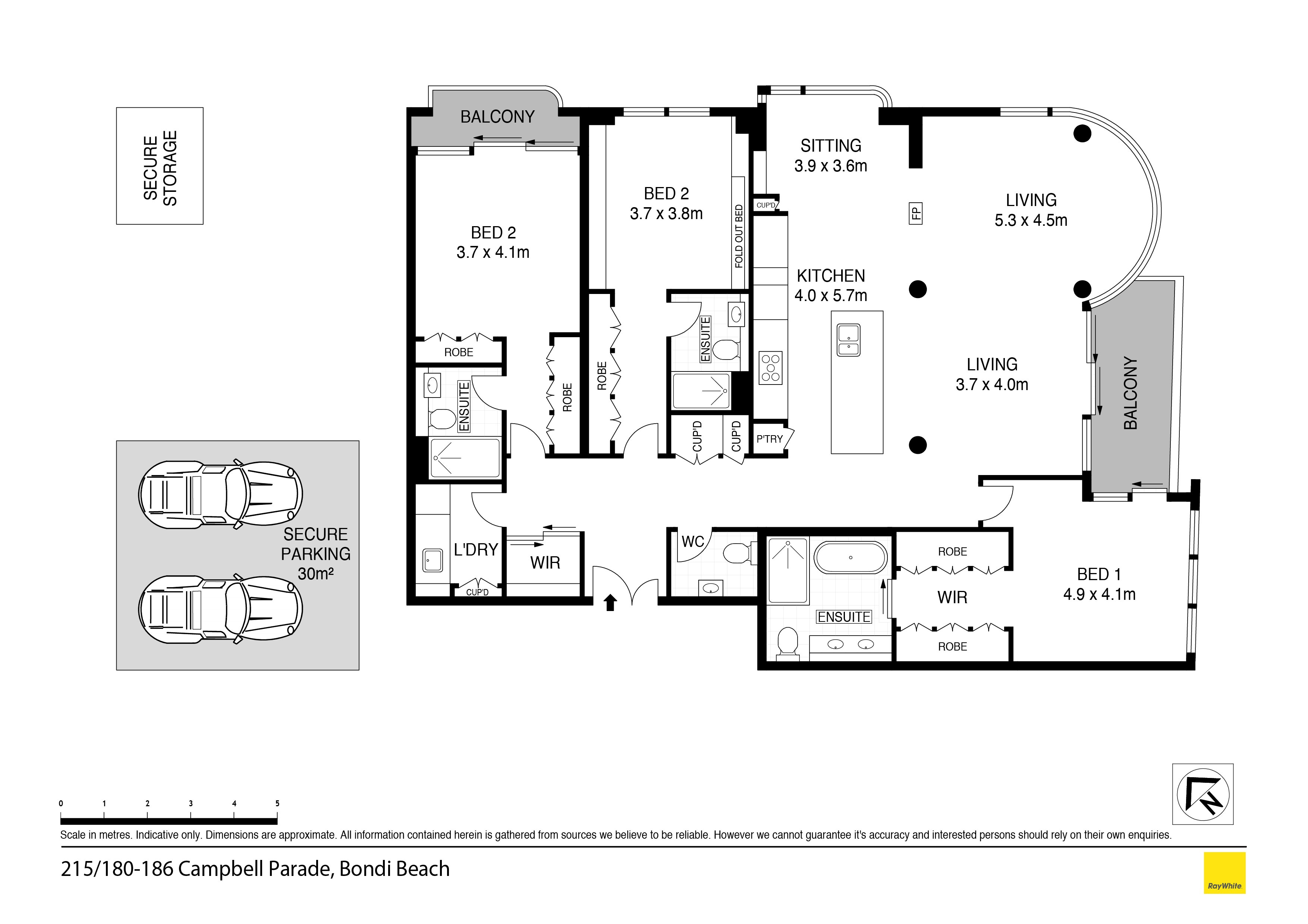 215/180 Campbell Parade, Bondi Beach NSW