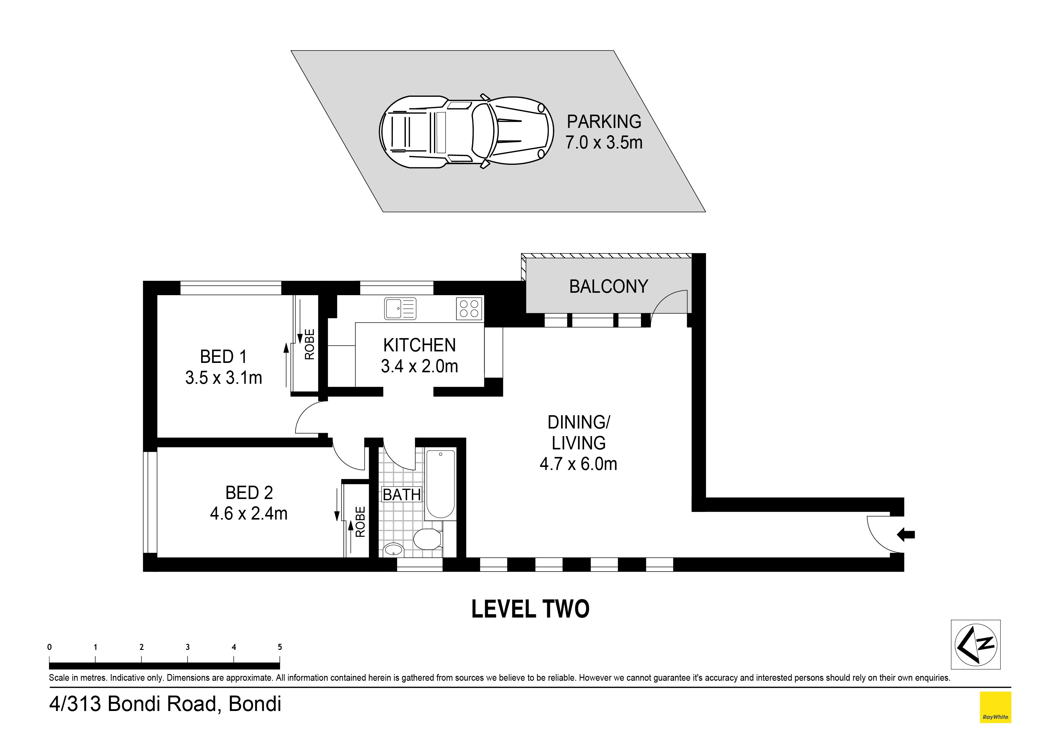 4/313 Bondi Road, Bondi NSW