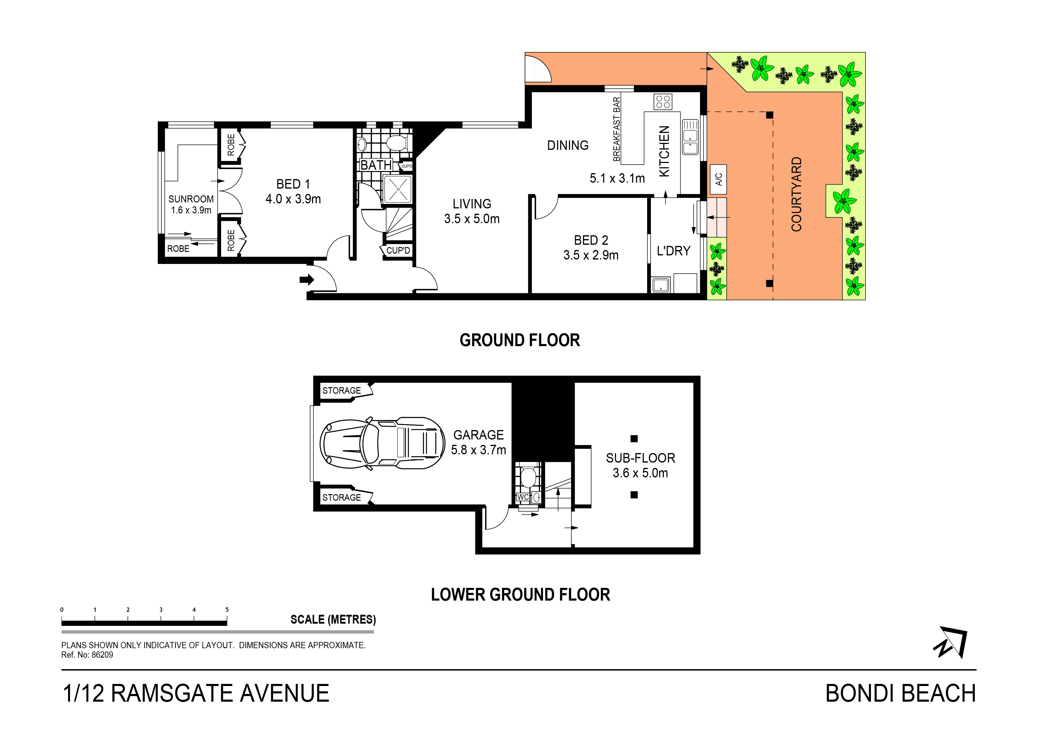 1/12 Ramsgate Avenue, Bondi Beach NSW