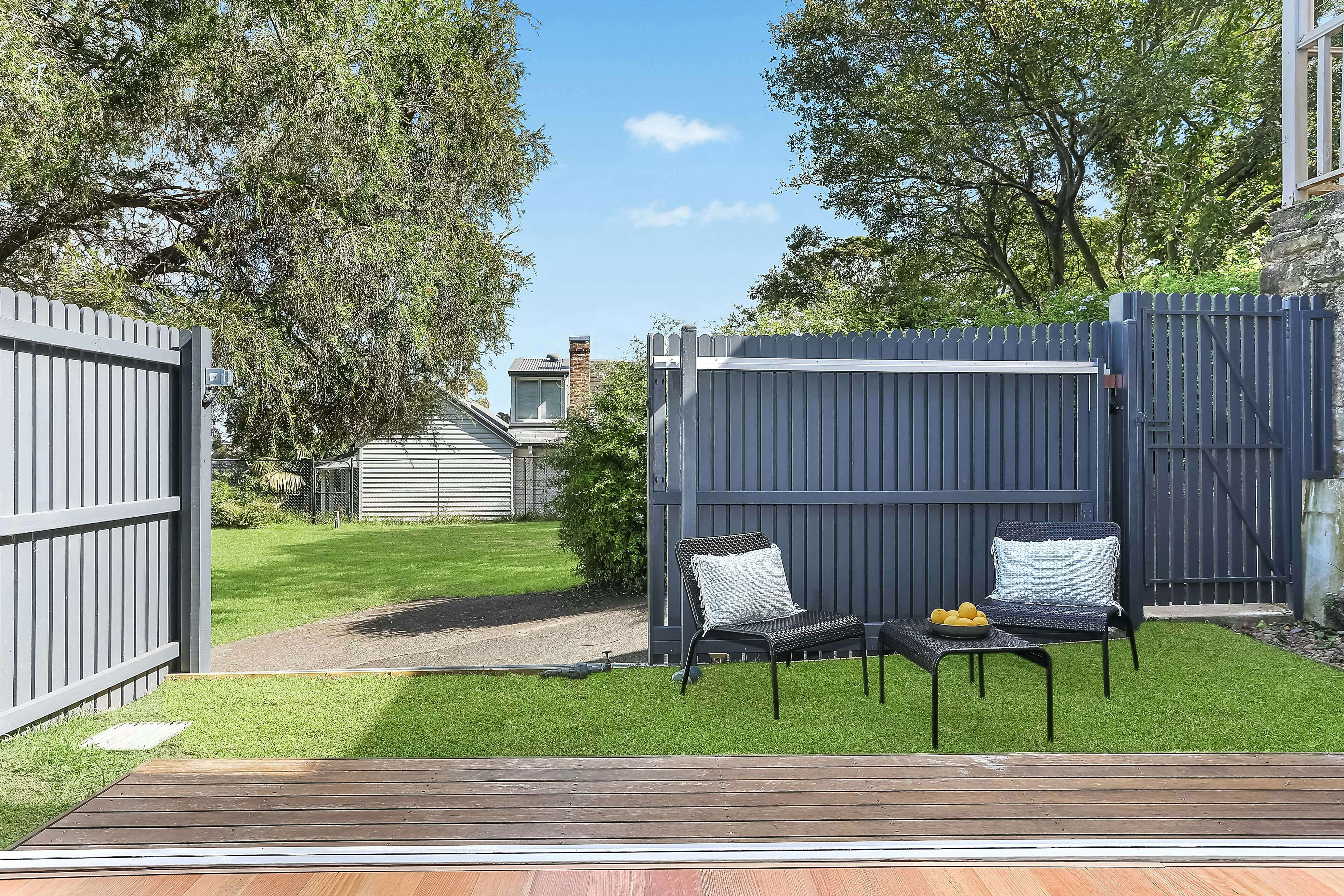 Image of backyard