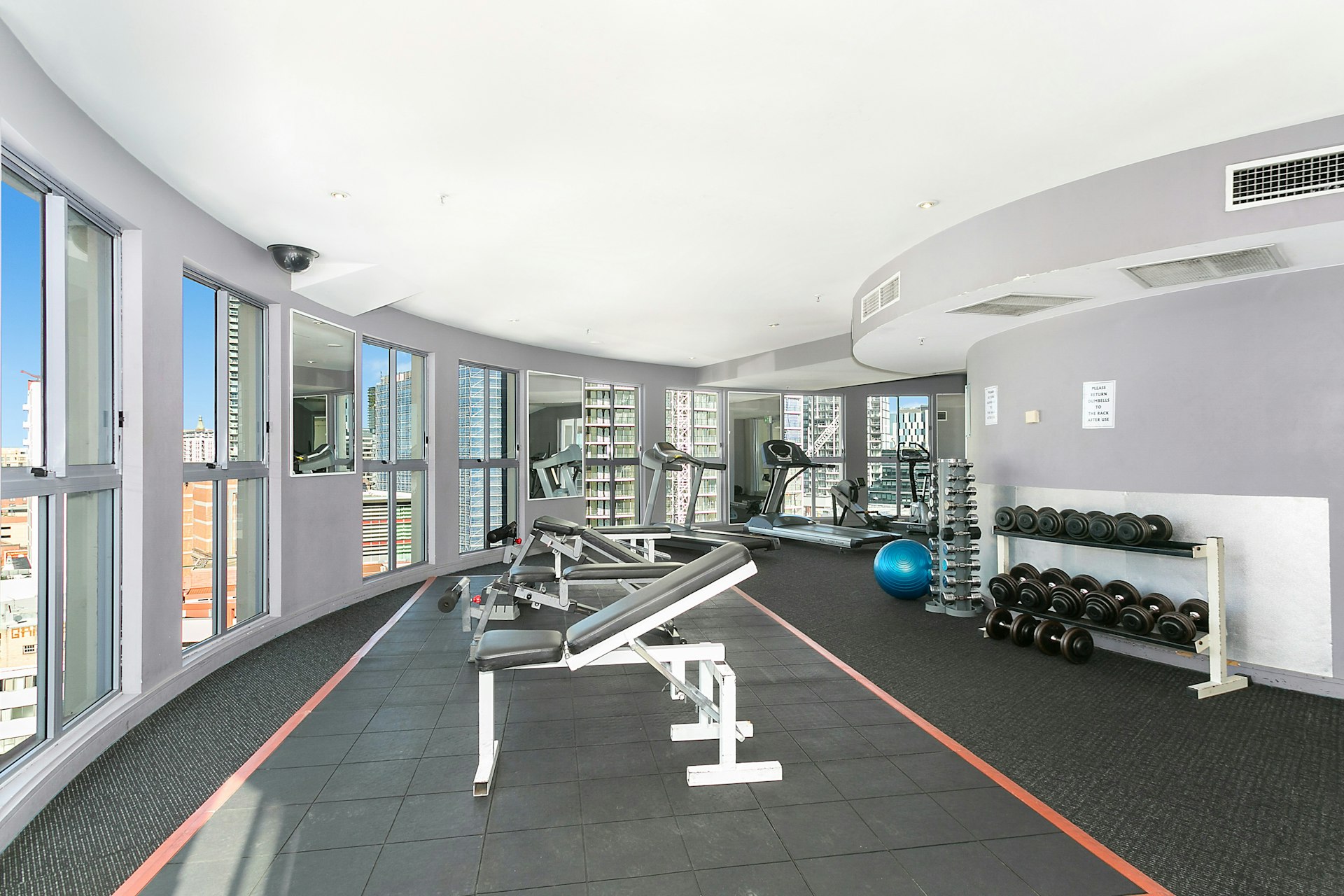 working out