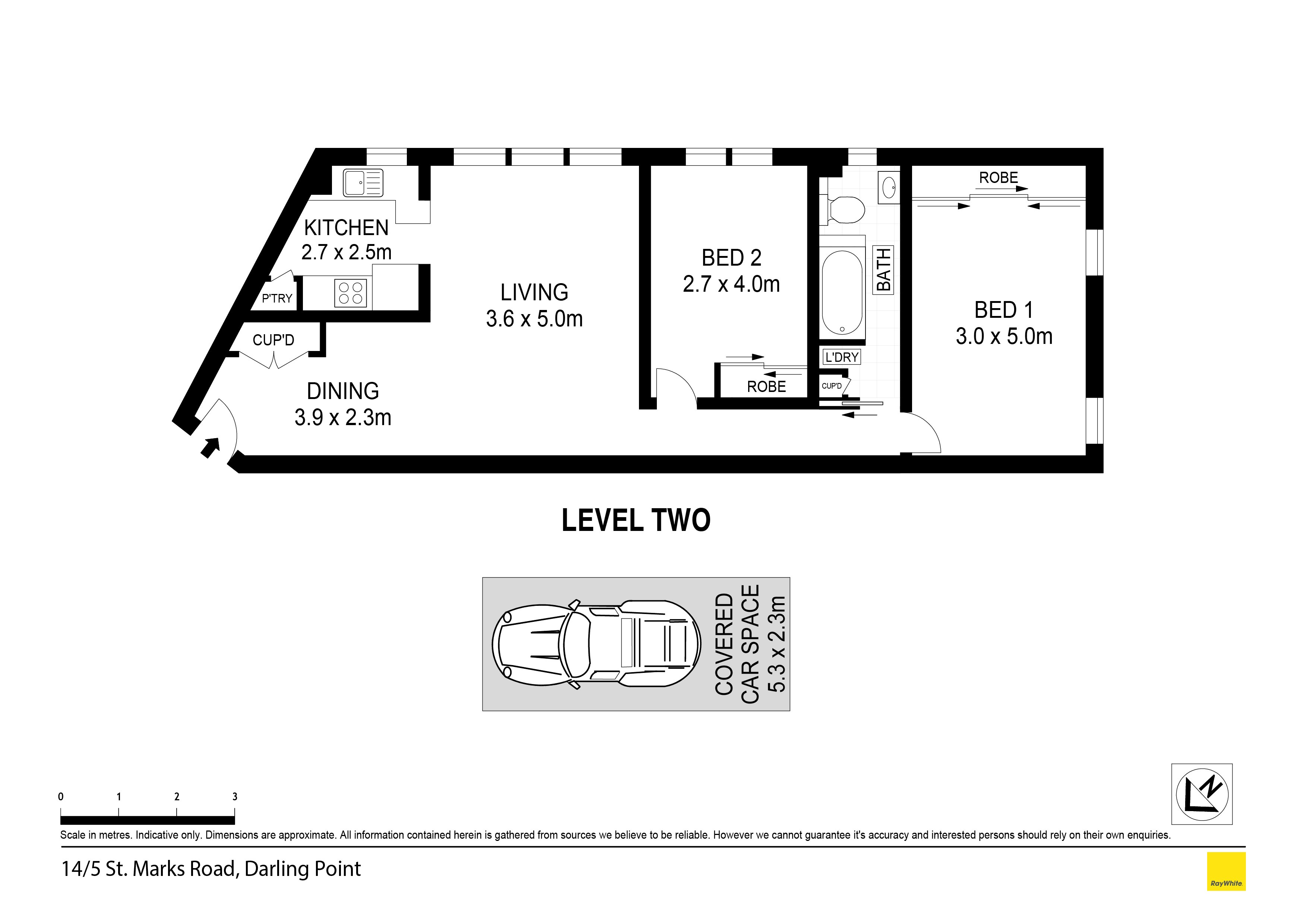 14/5 Octagon Road, Darling Point NSW