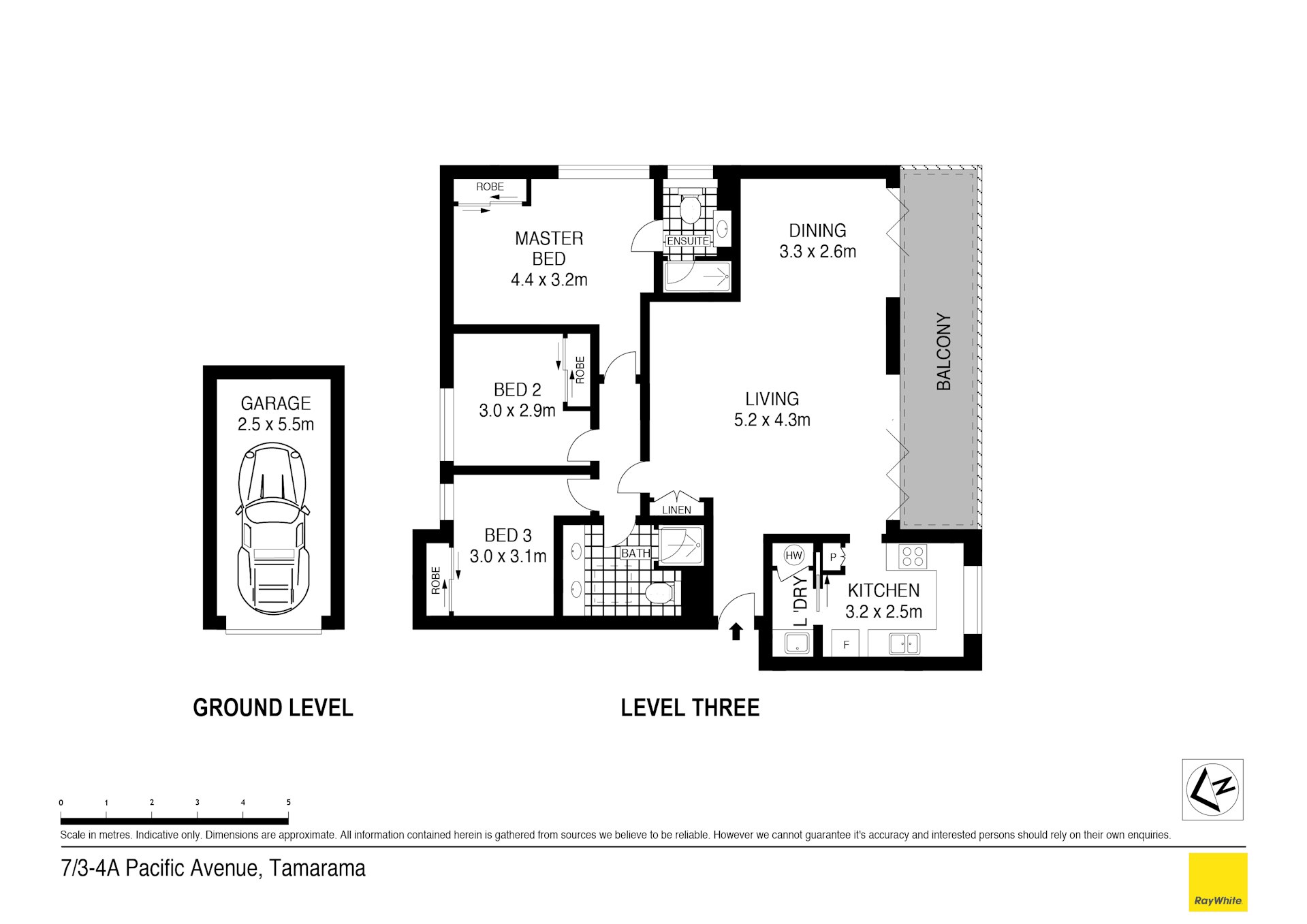 7/3-4A Pacific Avenue, Tamarama NSW