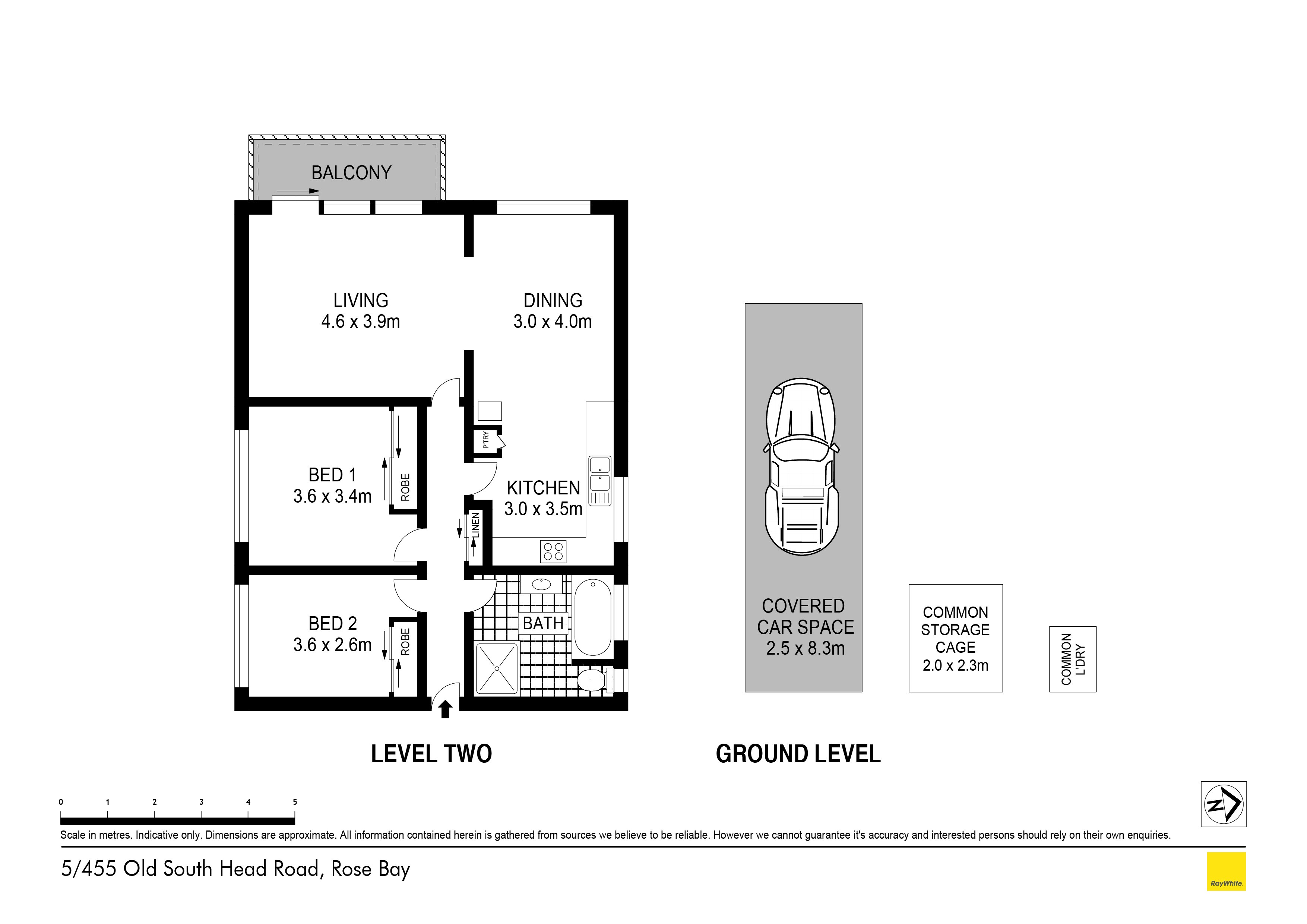 5/455 Old South Head Road, Rose Bay NSW