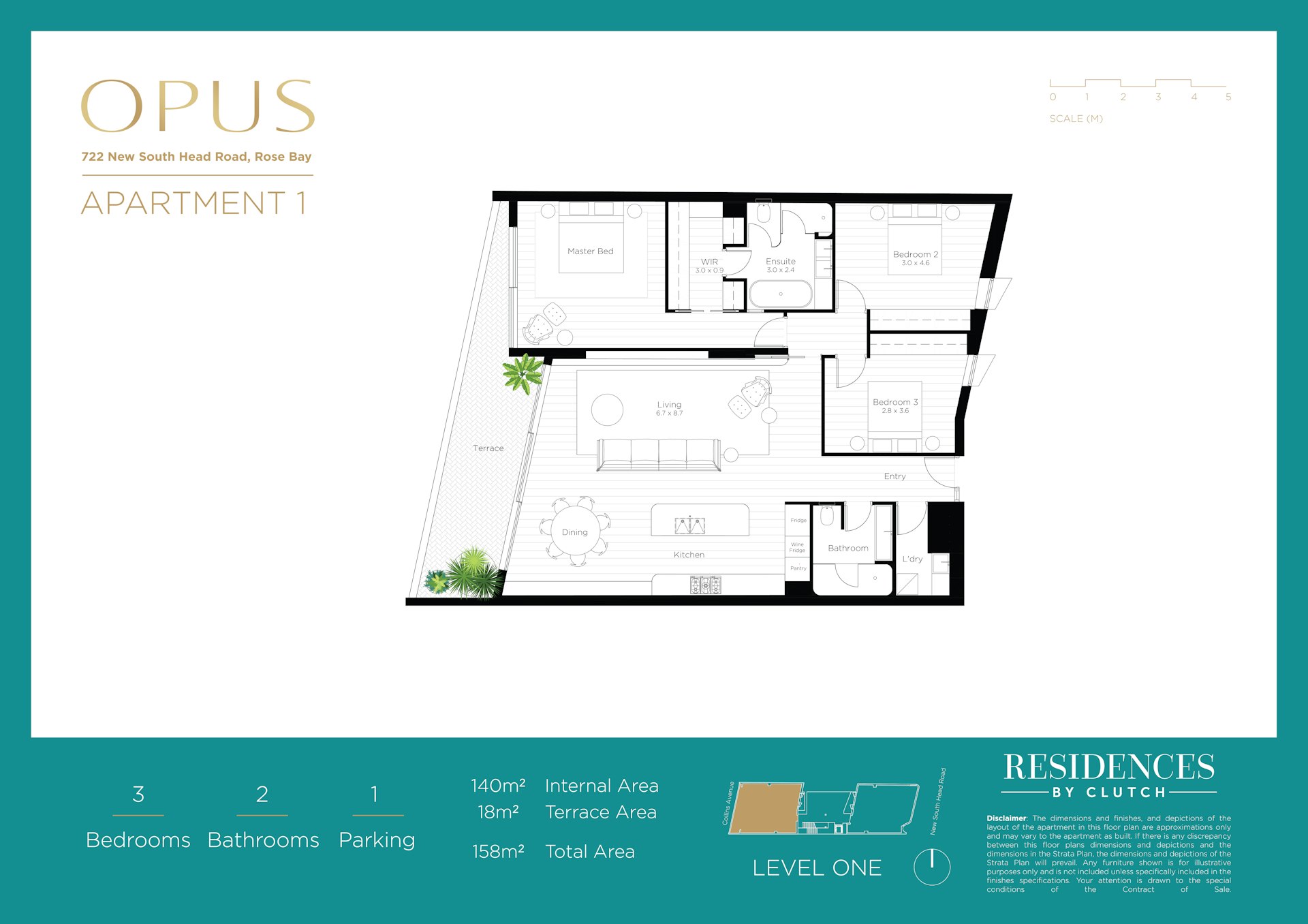 1/722 New South Head Road (facing Collins Avenue), Rose Bay NSW